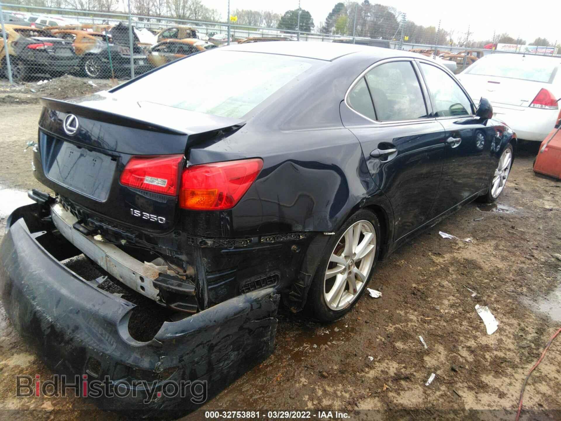 2006 LEXUS IS 350 - VIN: JTHBE262X65011421 - Фото 4