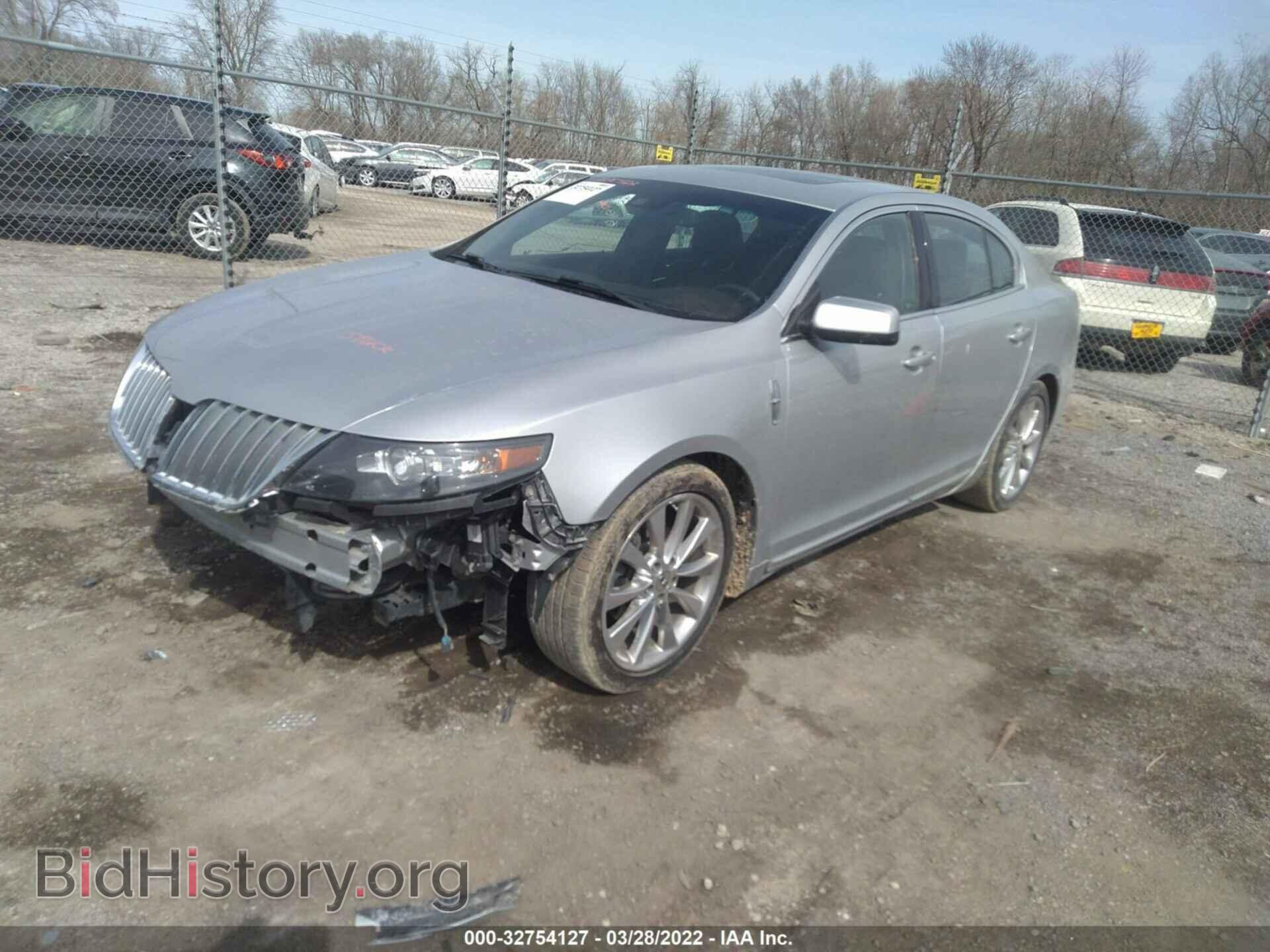 2012 LINCOLN MKS - VIN: 1LNHL9FT6CG801622 - Фото 2