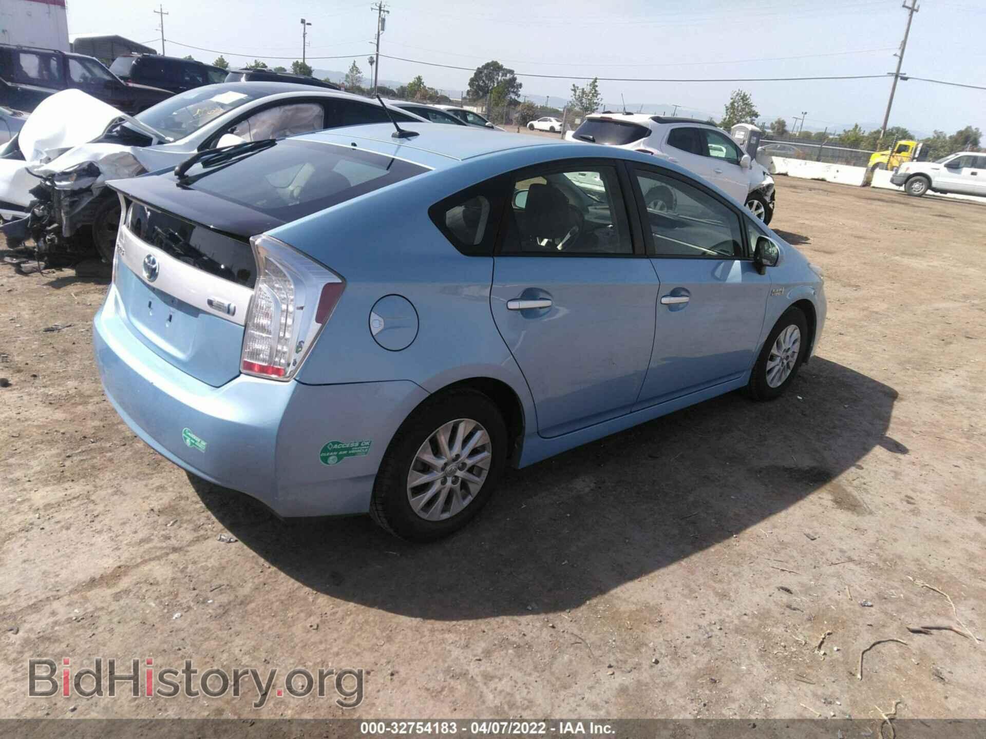 2012 TOYOTA PRIUS PLUG-IN - VIN: JTDKN3DP6C3008335 - Фото 4