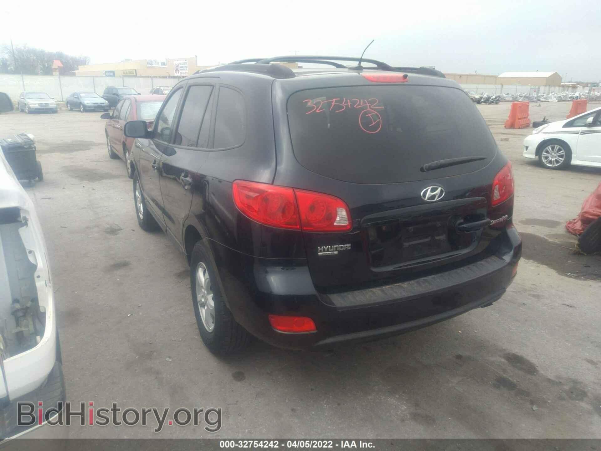 2008 HYUNDAI SANTA FE - VIN: 5NMSG73D38H170425 - Фото 3