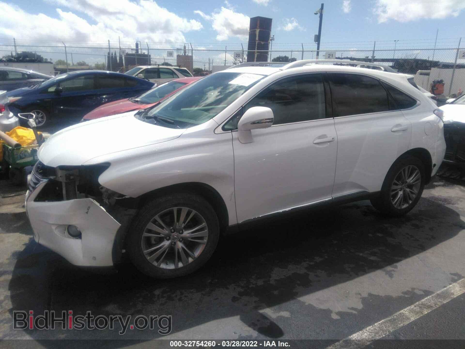 2013 LEXUS RX 350 - VIN: 2T2ZK1BA7DC110564 - Фото 2