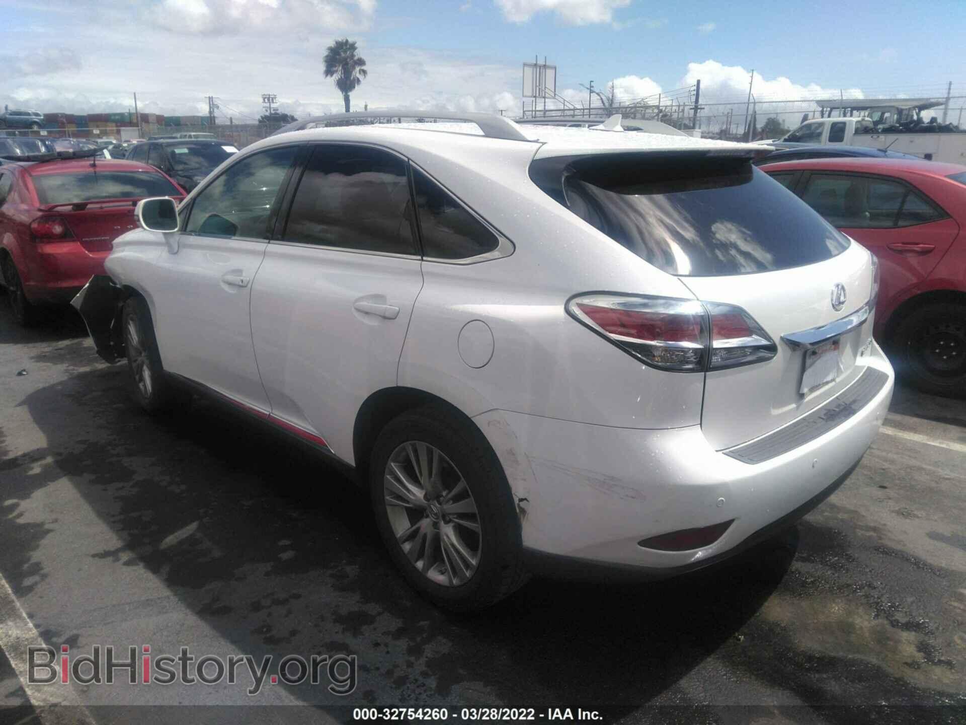 2013 LEXUS RX 350 - VIN: 2T2ZK1BA7DC110564 - Фото 3