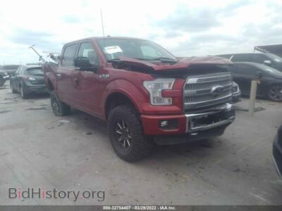 2015 Ford F-150 XLT/XL/Lariat/Platinum, красный — VIN 1FTEW1EF5FFB22933, IAAI