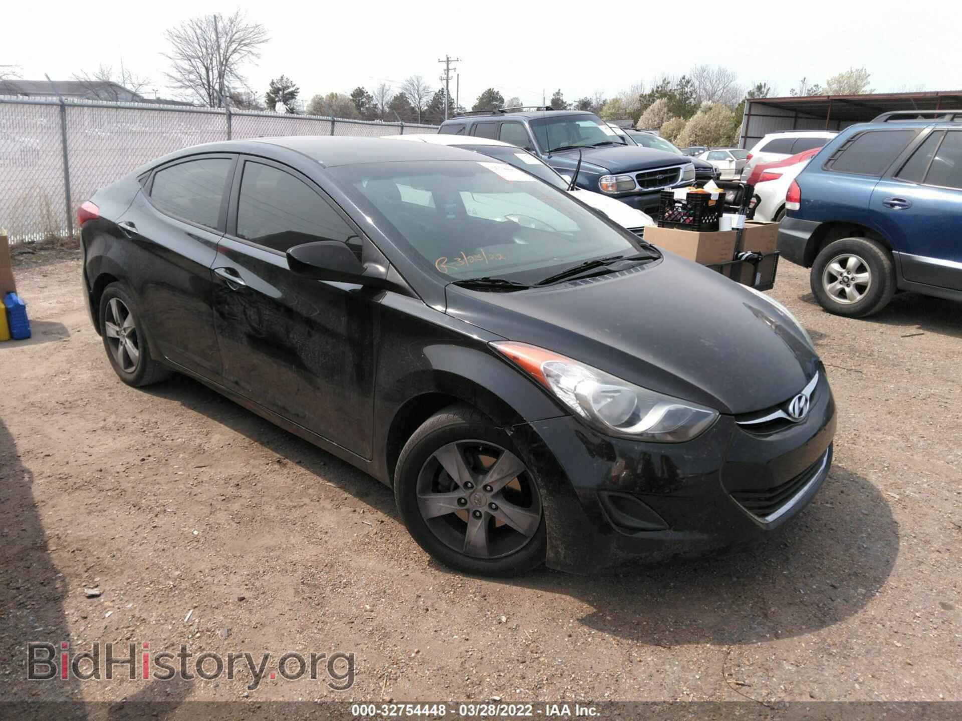 Photo 5NPDH4AEXBH009709 - HYUNDAI ELANTRA 2011