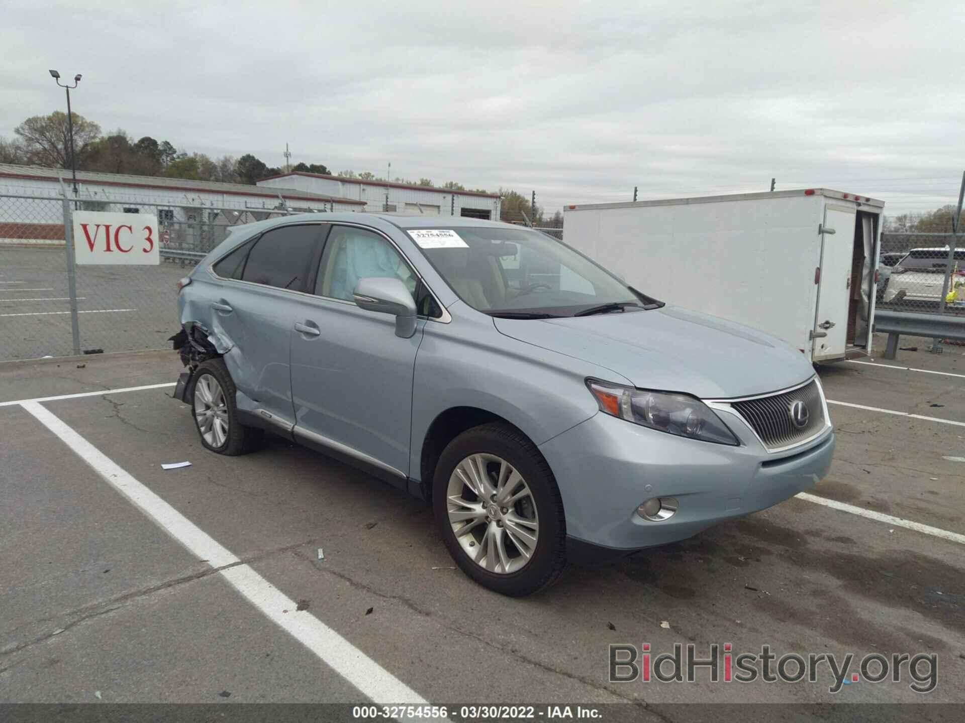 Photo JTJZB1BA7C2408661 - LEXUS RX 450H 2012