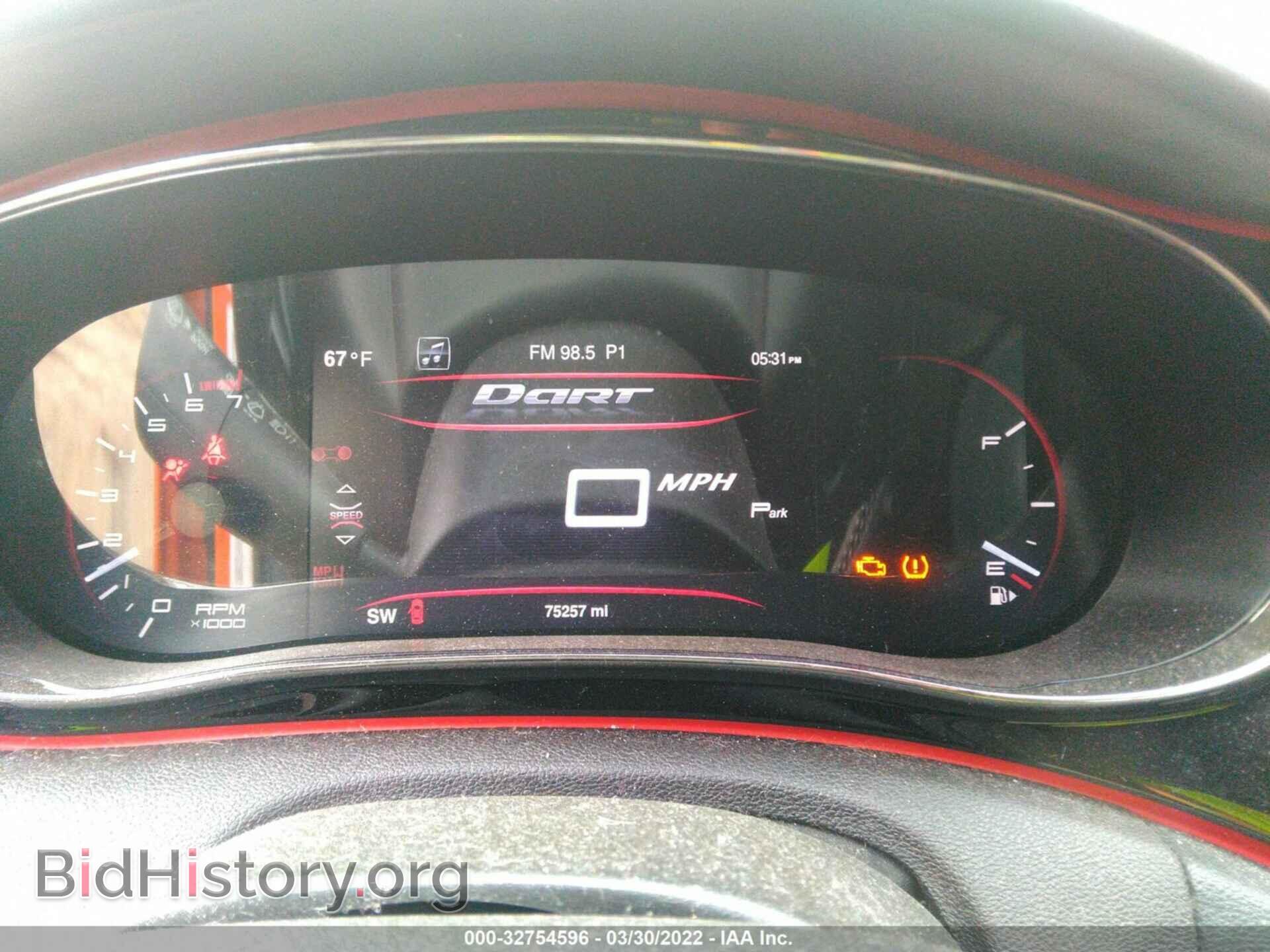2014 DODGE DART - VIN: 1C3CDFEB3ED797539 - Фото 7