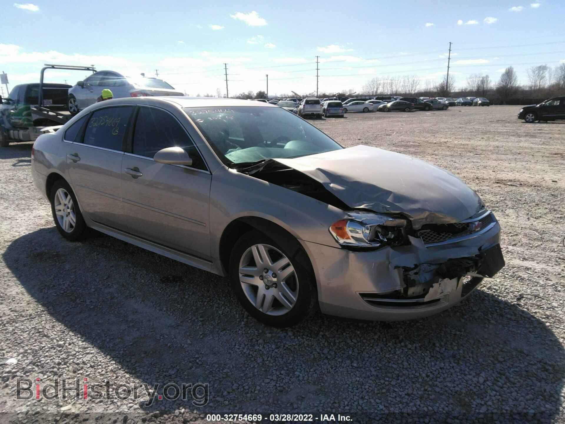 Photo 2G1WG5E33C1299393 - CHEVROLET IMPALA 2012