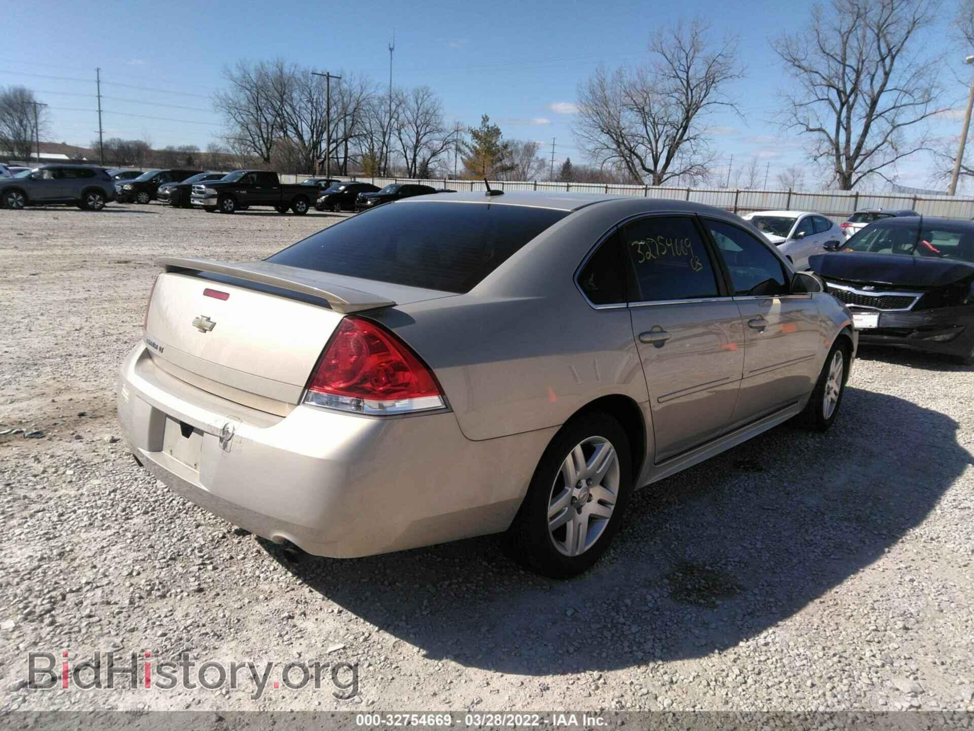 2012 CHEVROLET IMPALA - VIN: 2G1WG5E33C1299393 - Фото 4