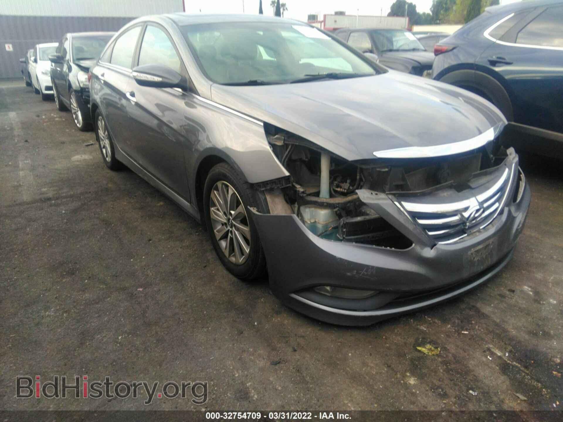 Photo 5NPEC4AC1EH869164 - HYUNDAI SONATA 2014