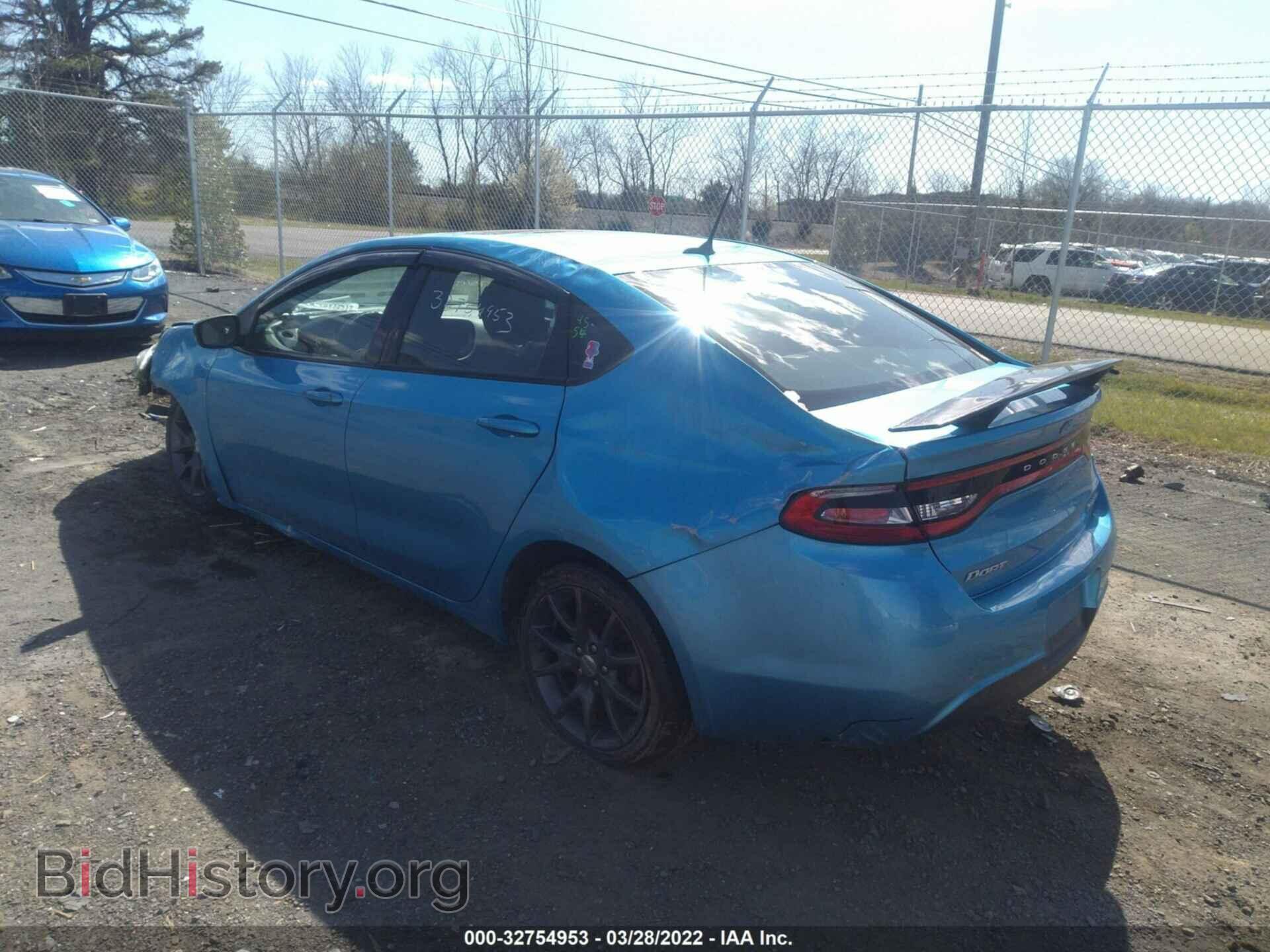 2016 DODGE DART - VIN: 1C3CDFFA5GD818075 - Фото 3