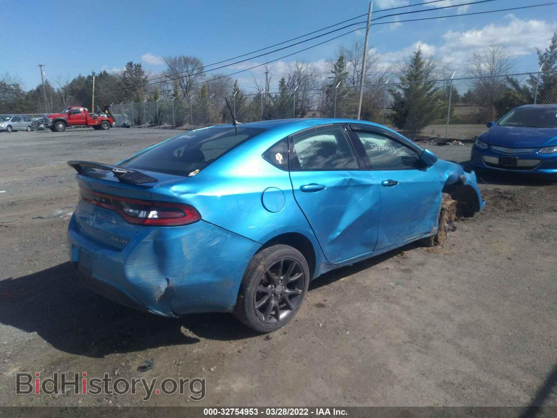 2016 DODGE DART - VIN: 1C3CDFFA5GD818075 - Фото 4