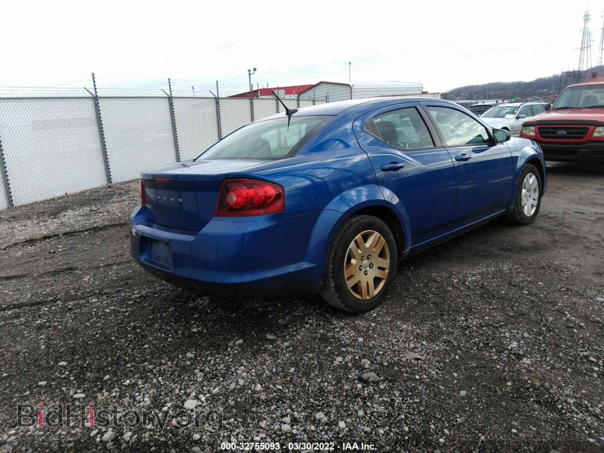 2013 DODGE AVENGER - VIN: 1C3CDZAB0DN616896 - Фото 4