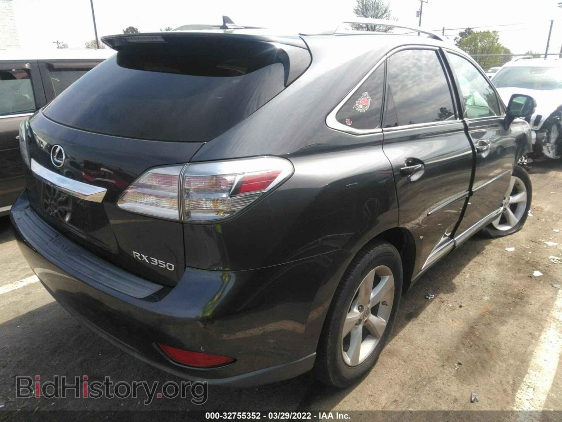 2011 LEXUS RX 350 - VIN: 2T2BK1BA0BC081780 - Фото 4