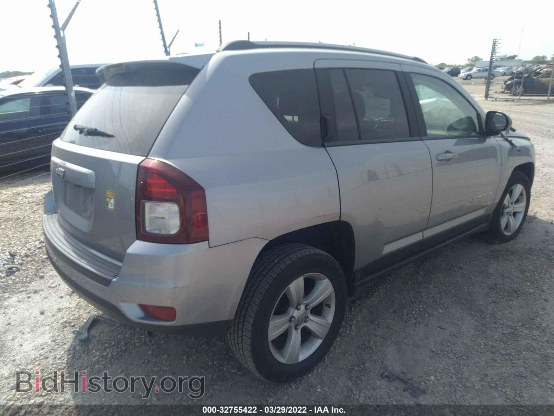 2016 JEEP COMPASS - VIN: 1C4NJDBB5GD616756 - Фото 4