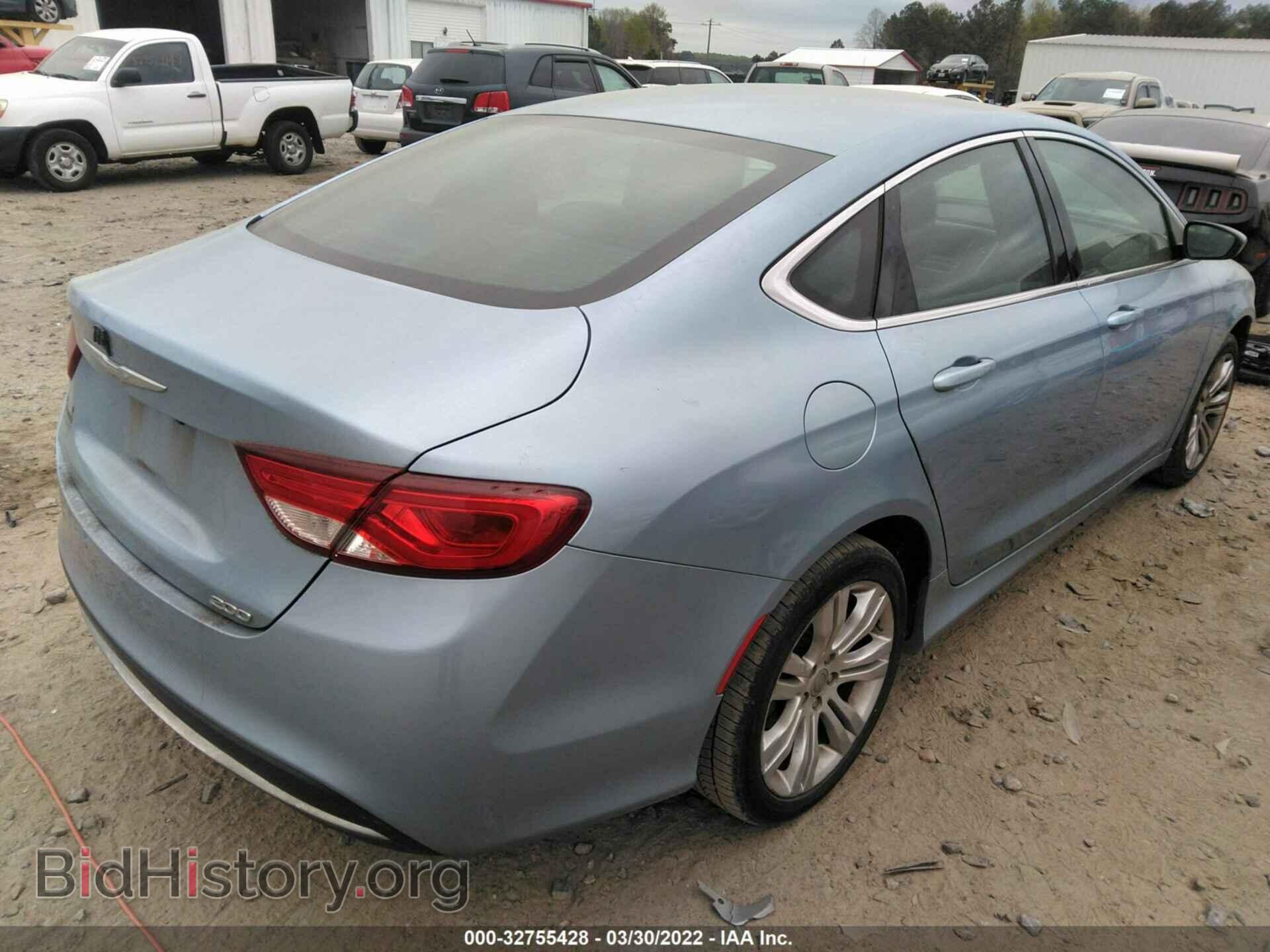 2015 CHRYSLER 200 - VIN: 1C3CCCAB7FN710602 - Фото 4