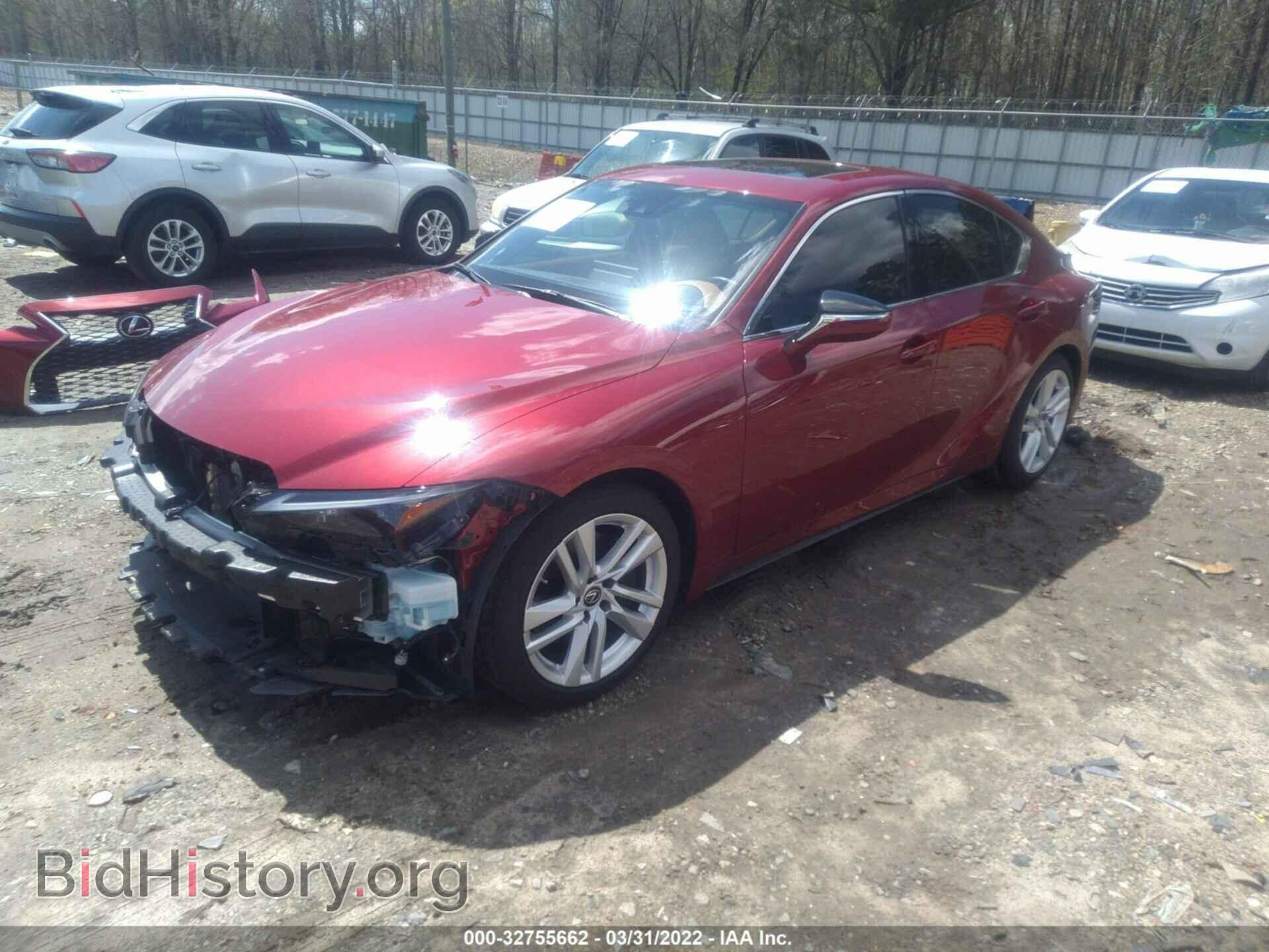 2021 LEXUS IS - VIN: JTHCA1D21M5115273 - Фото 2