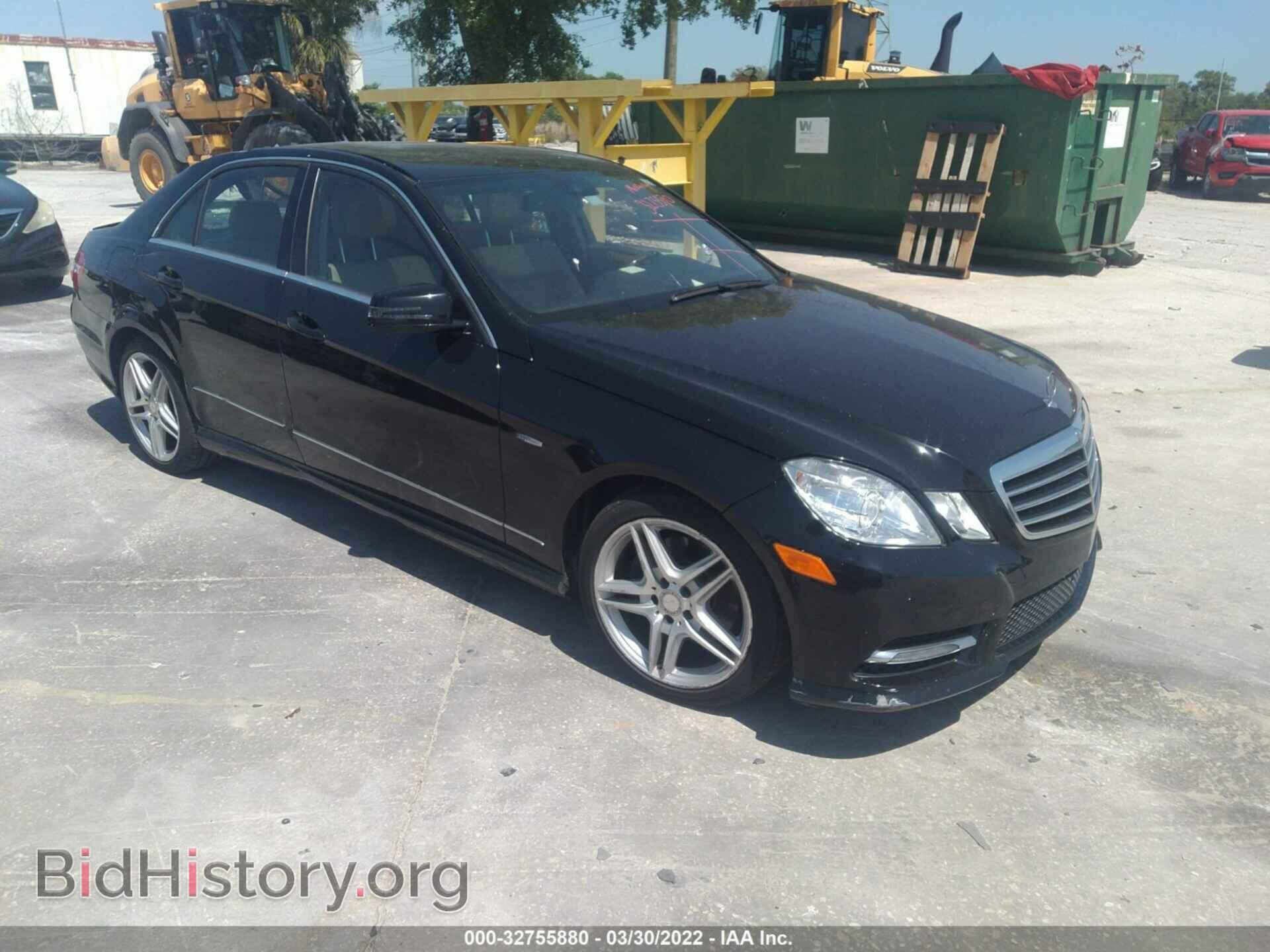 Фотография WDDHF5KB2CA634699 - MERCEDES-BENZ E-CLASS 2012