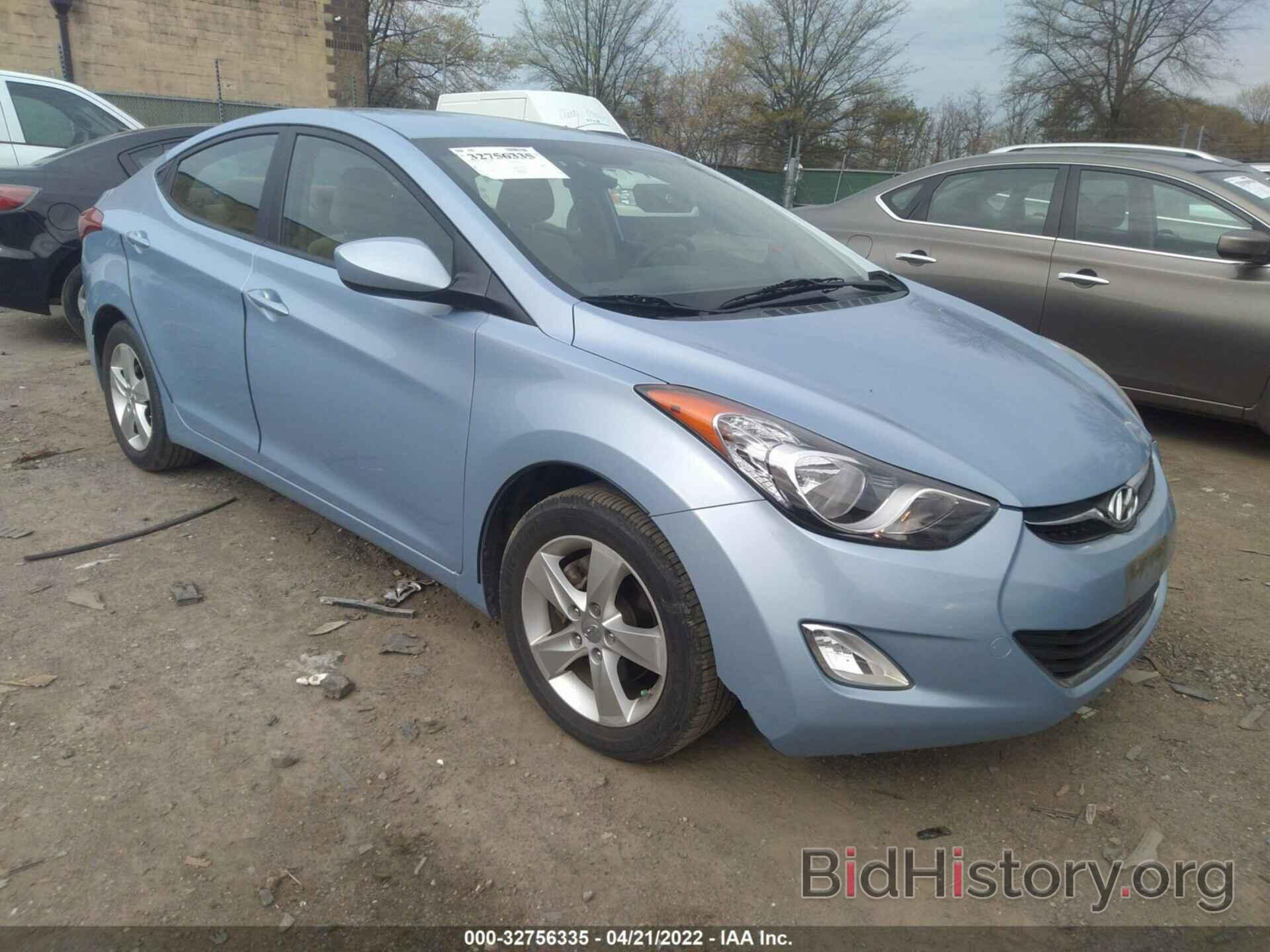 Photo KMHDH4AE6CU276722 - HYUNDAI ELANTRA 2012