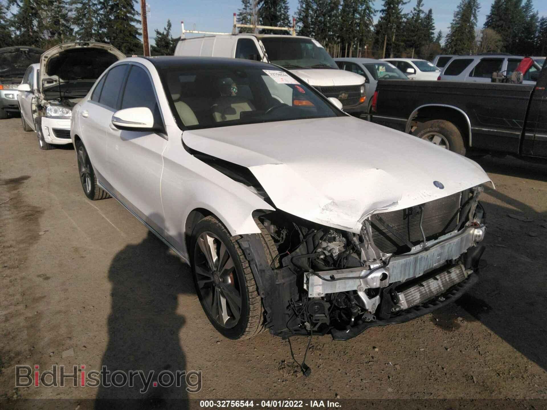 Photo 55SWF4KB2FU031063 - MERCEDES-BENZ C-CLASS 2015