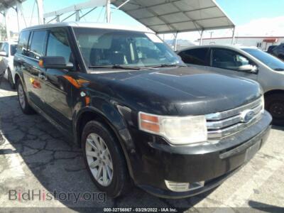 2011 Ford FLEX SEL, черный — VIN 2FMGK5CC7BBD24300, IAAI