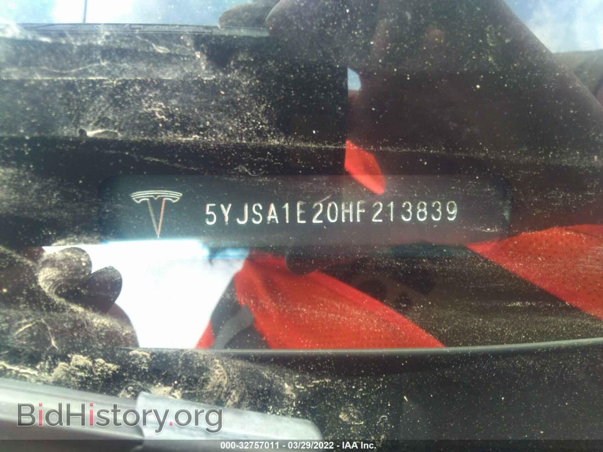 2017 TESLA MODEL S - VIN: 5YJSA1E20HF213839 - Photo 9