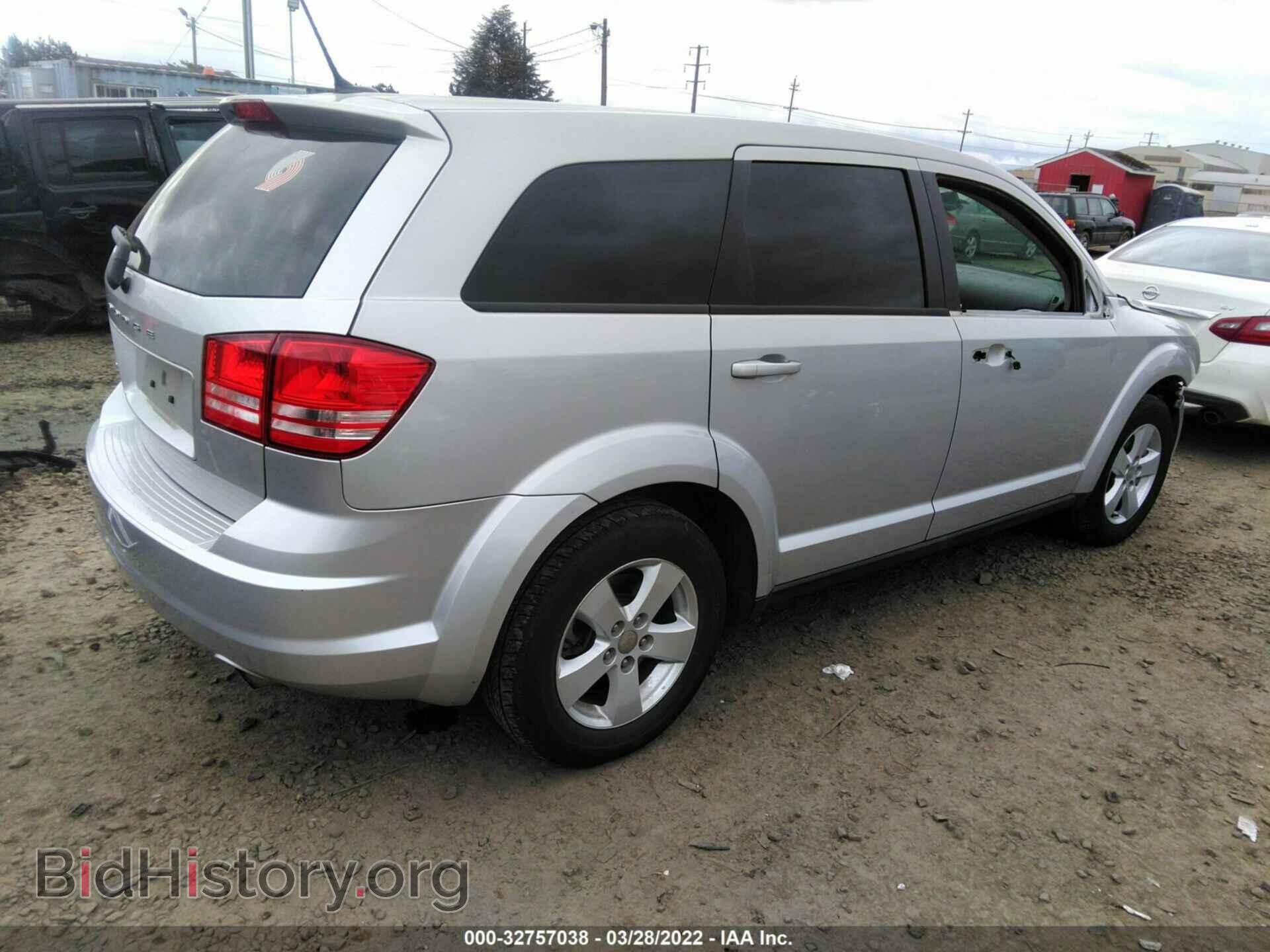 2013 DODGE JOURNEY - VIN: 3C4PDCAB0DT502343 - Фото 4