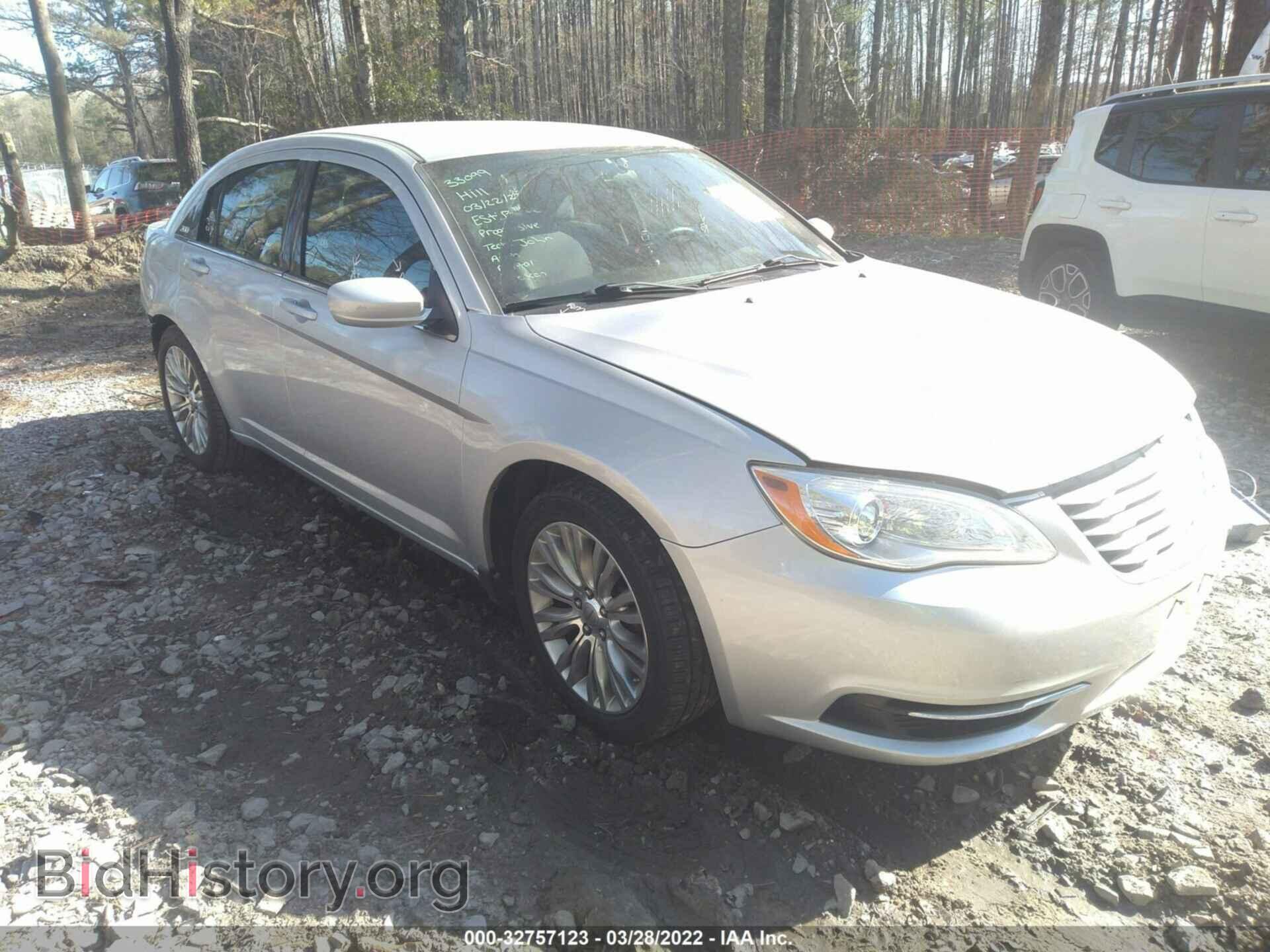 Фотография 1C3CCBAB5CN149676 - CHRYSLER 200 2012
