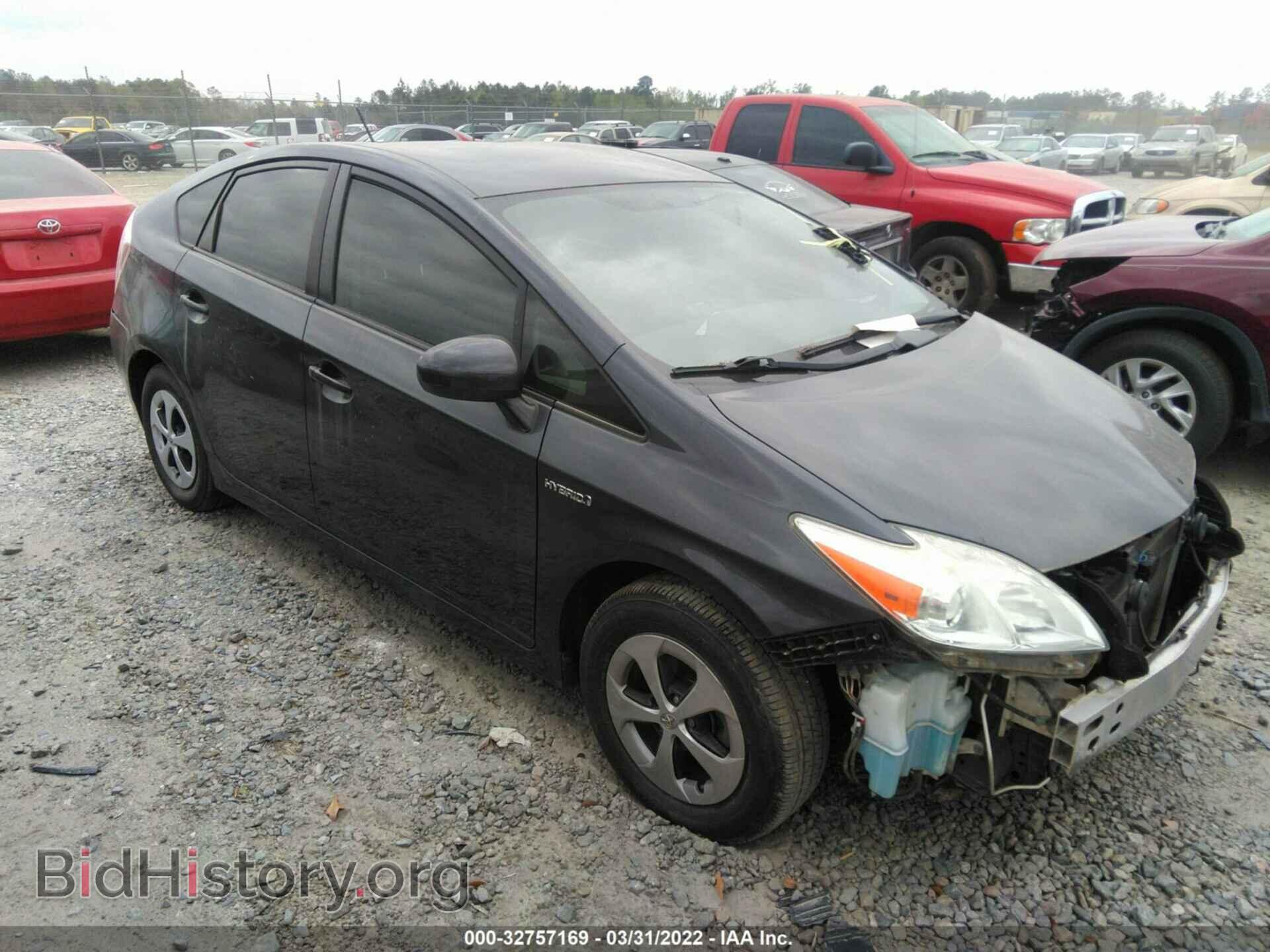 Photo JTDKN3DU7E1737660 - TOYOTA PRIUS 2014