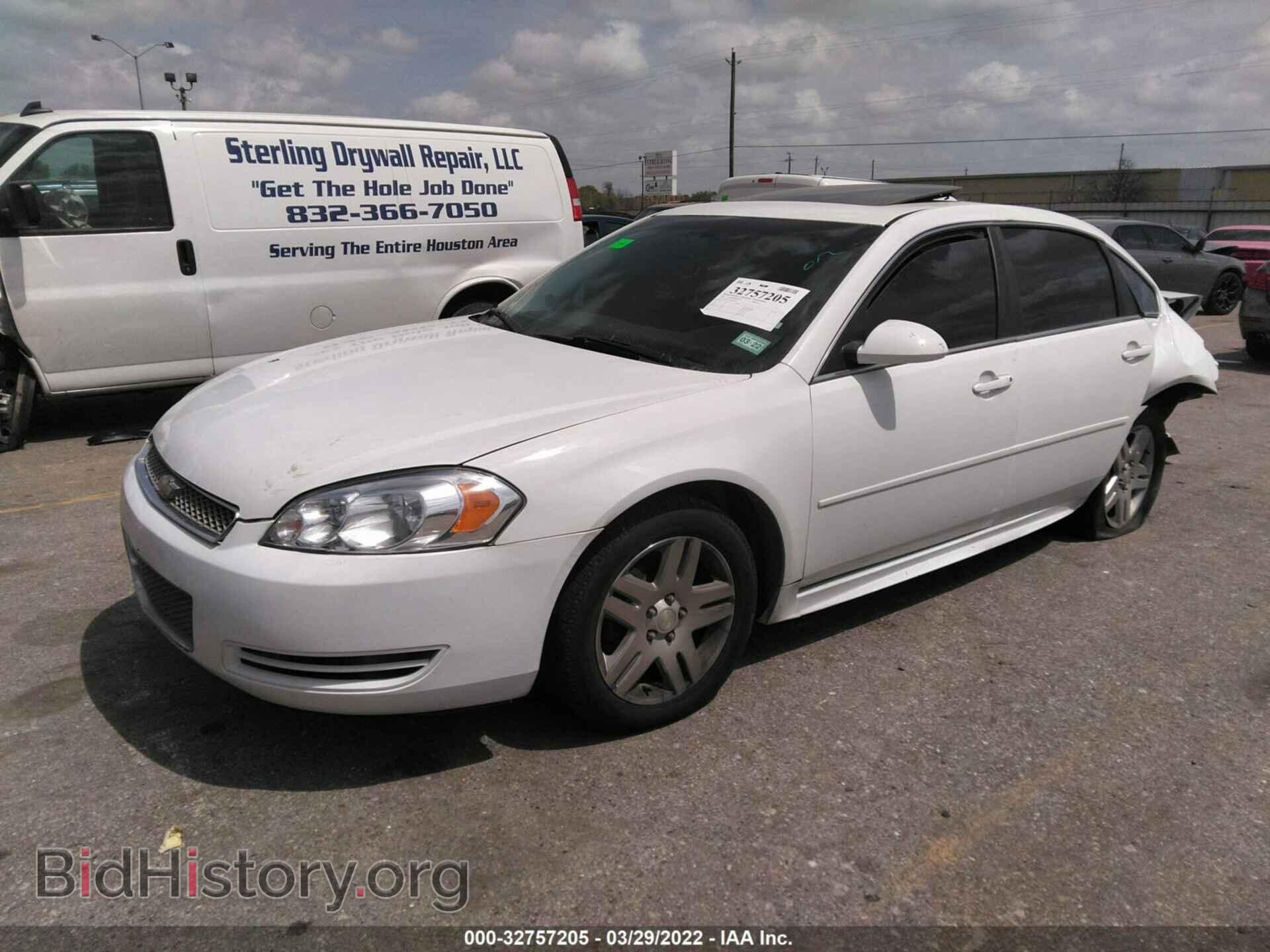 2012 CHEVROLET IMPALA - VIN: 2G1WG5E38C1323557 - Фото 2