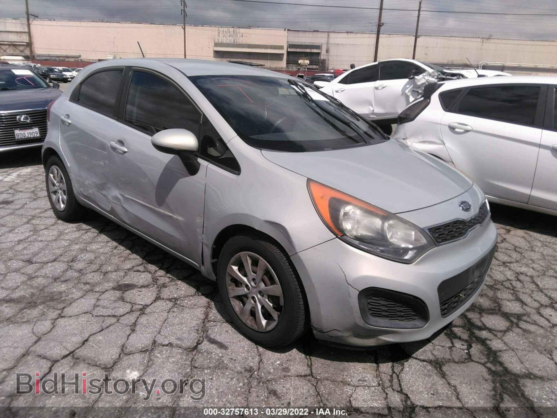 Фотография KNADN5A34C6010733 - KIA RIO 2012