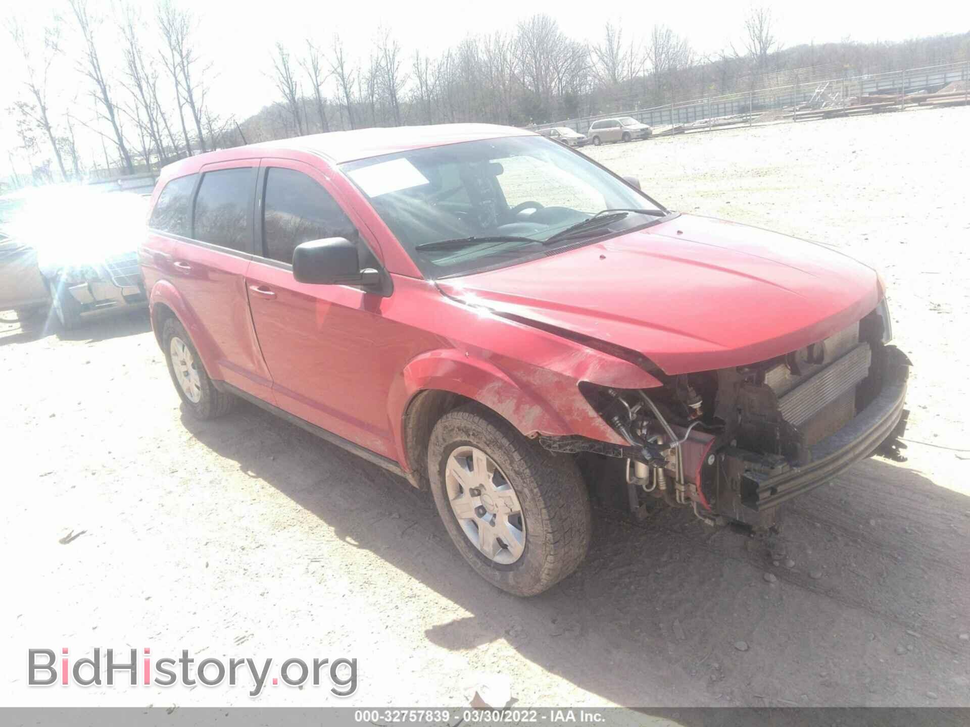 Photo 3C4PDCAB0CT309964 - DODGE JOURNEY 2012