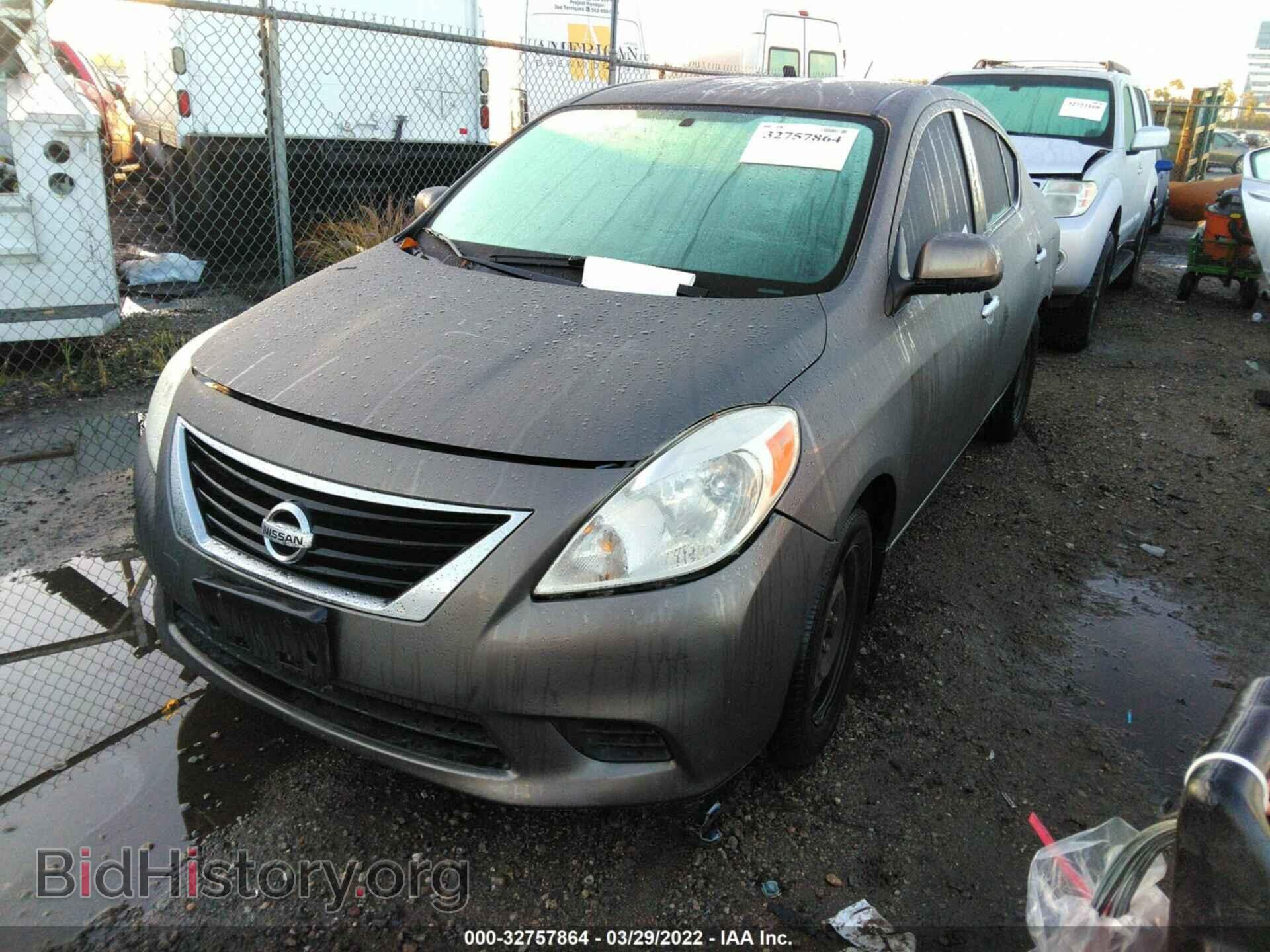 2012 NISSAN VERSA - VIN: 3N1CN7AP8CL840458 - Фото 2
