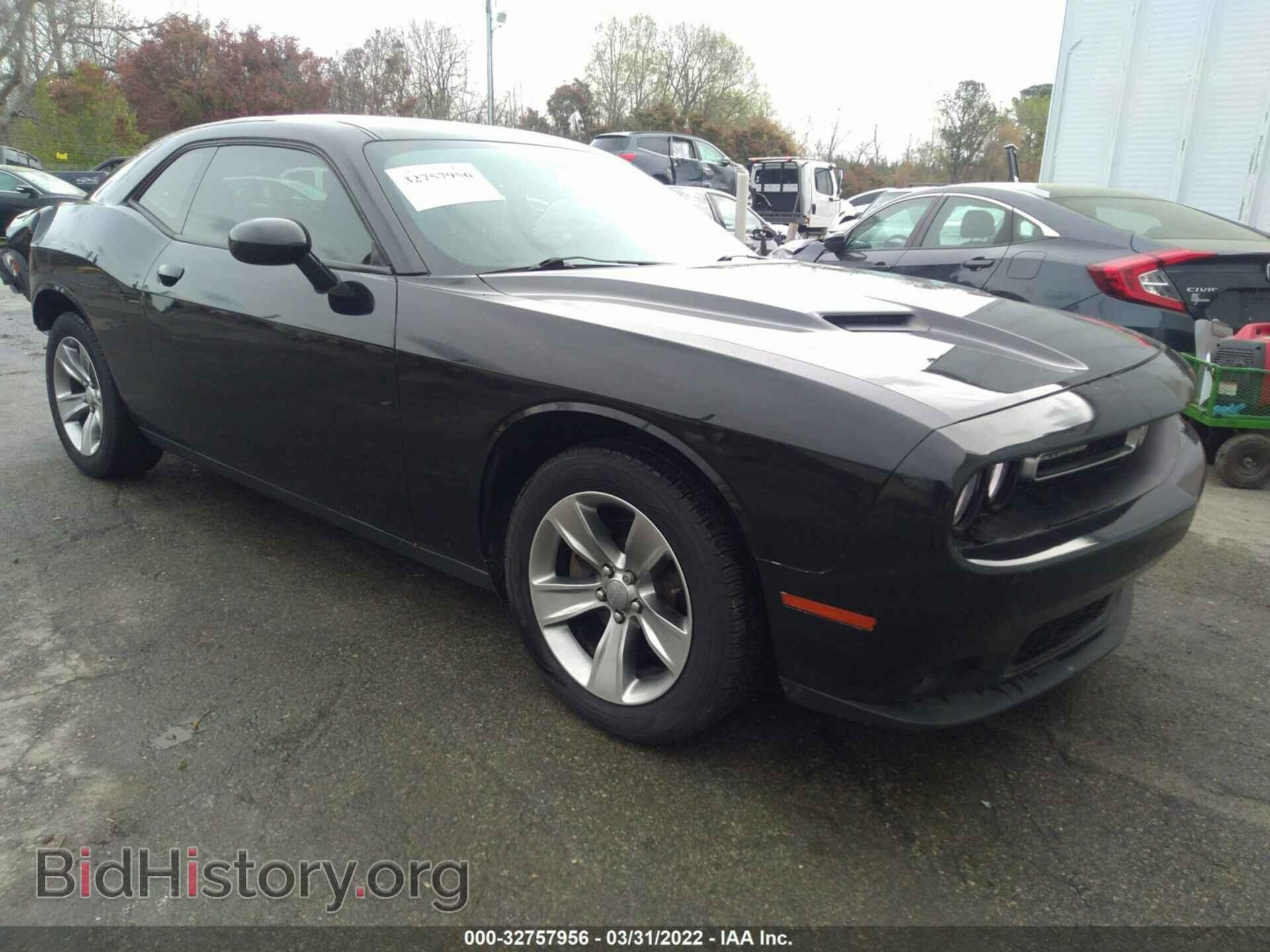 Photo 2C3CDZAG6GH338496 - DODGE CHALLENGER 2016