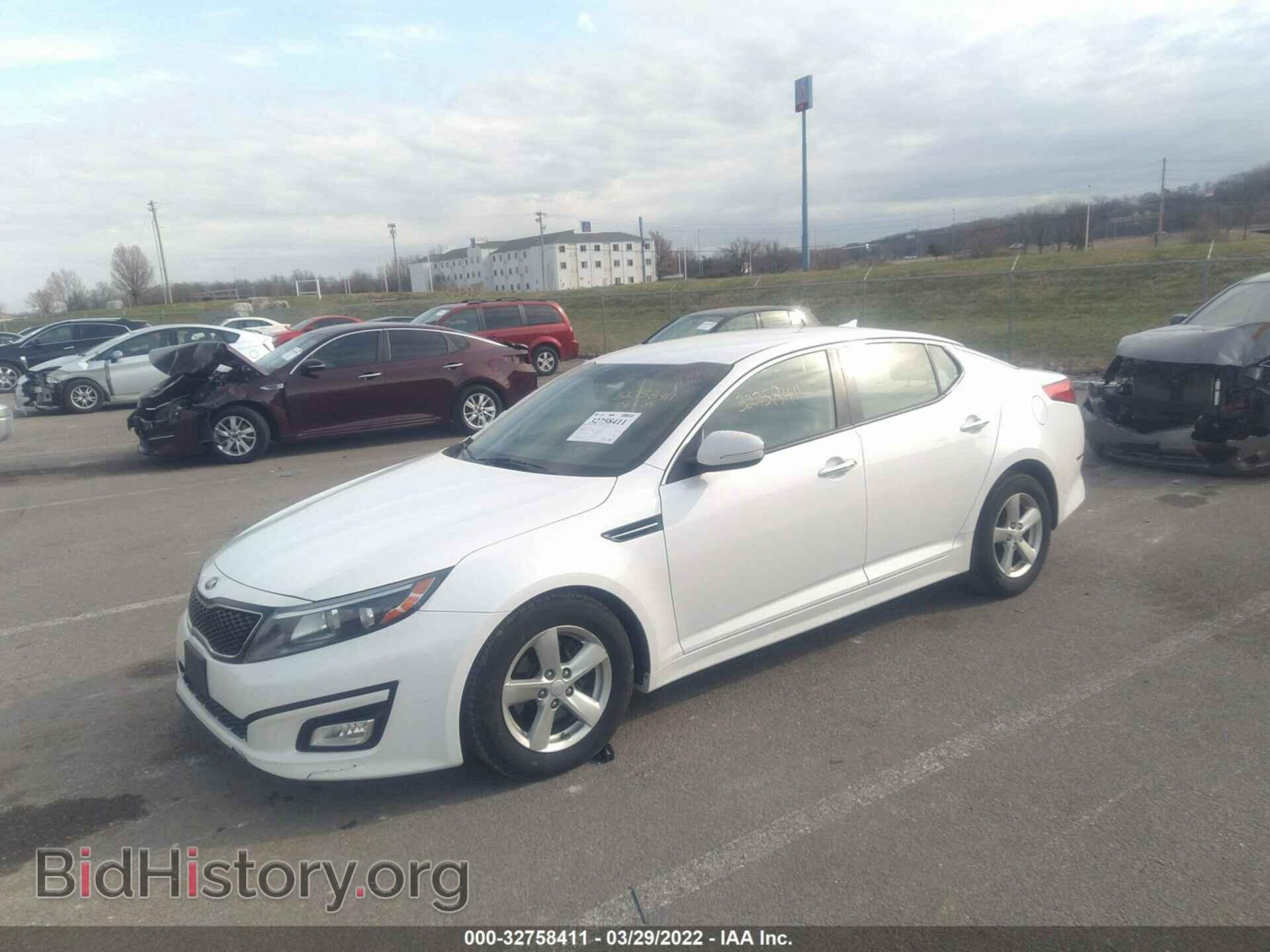 2014 KIA OPTIMA - VIN: KNAGM4A71E5452939 - Photo 2