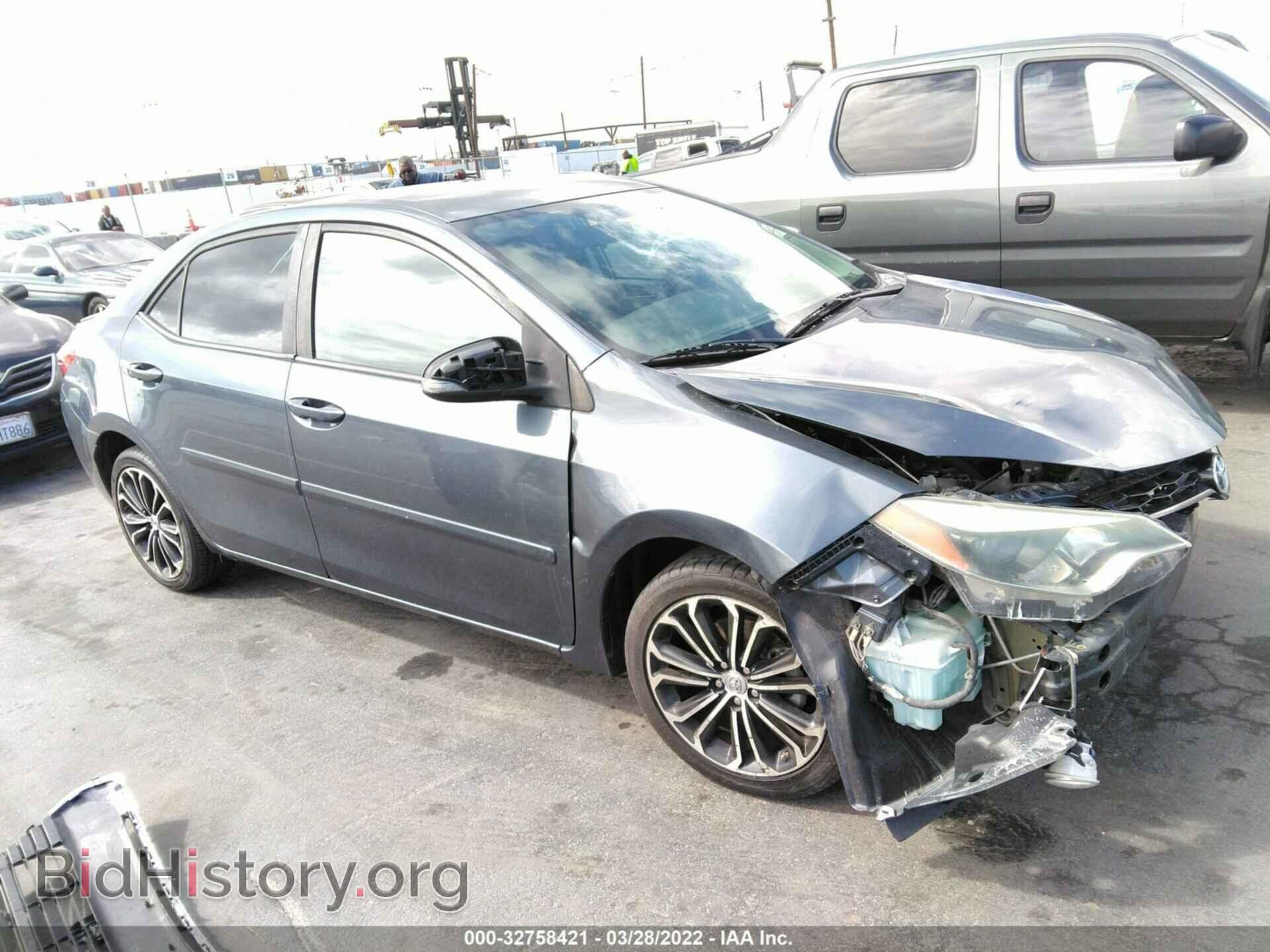 Фотография 5YFBURHE7FP352217 - TOYOTA COROLLA 2015