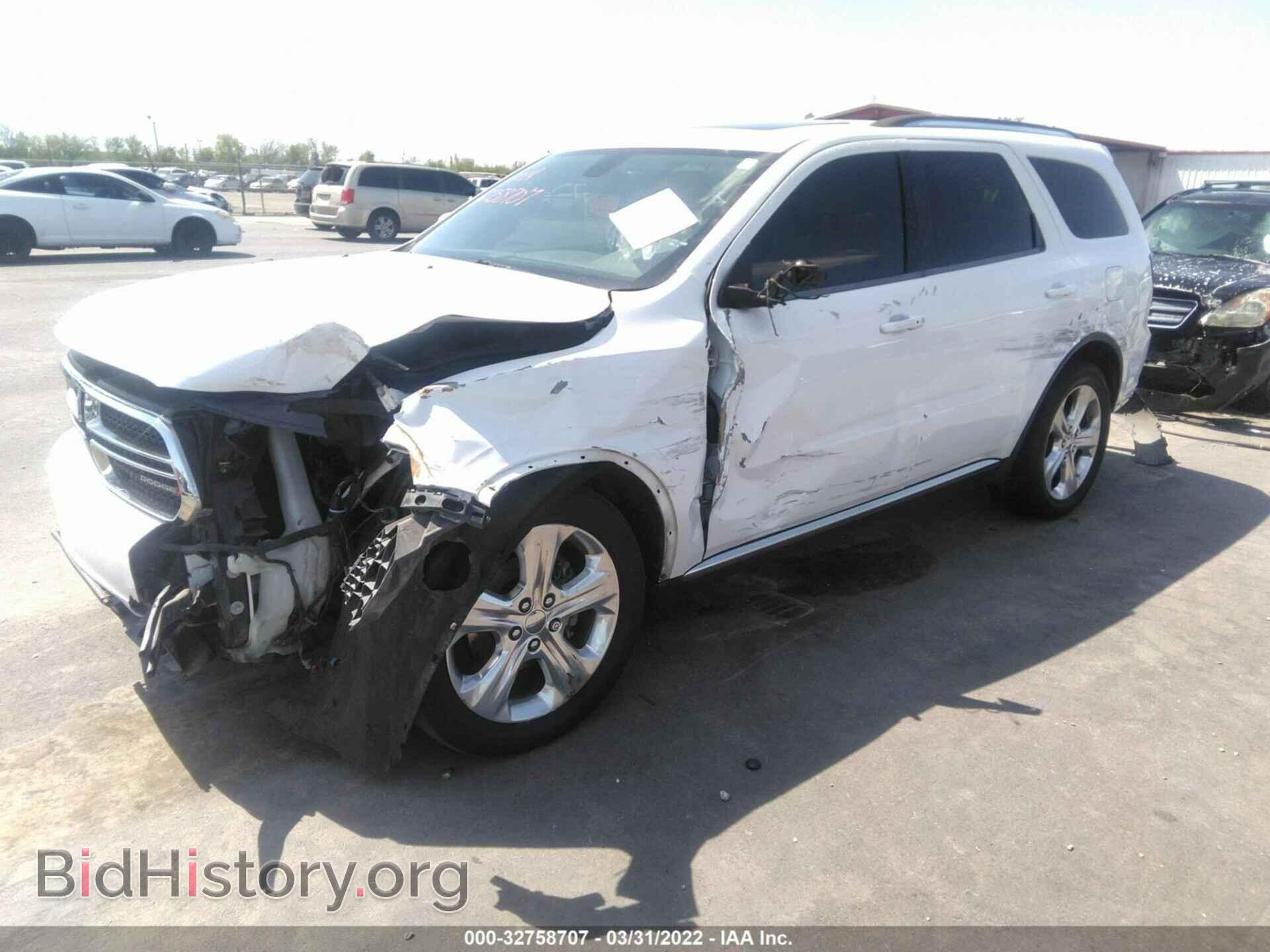 2014 DODGE DURANGO - VIN: 1C4RDHDG1EC503138 - Фото 2