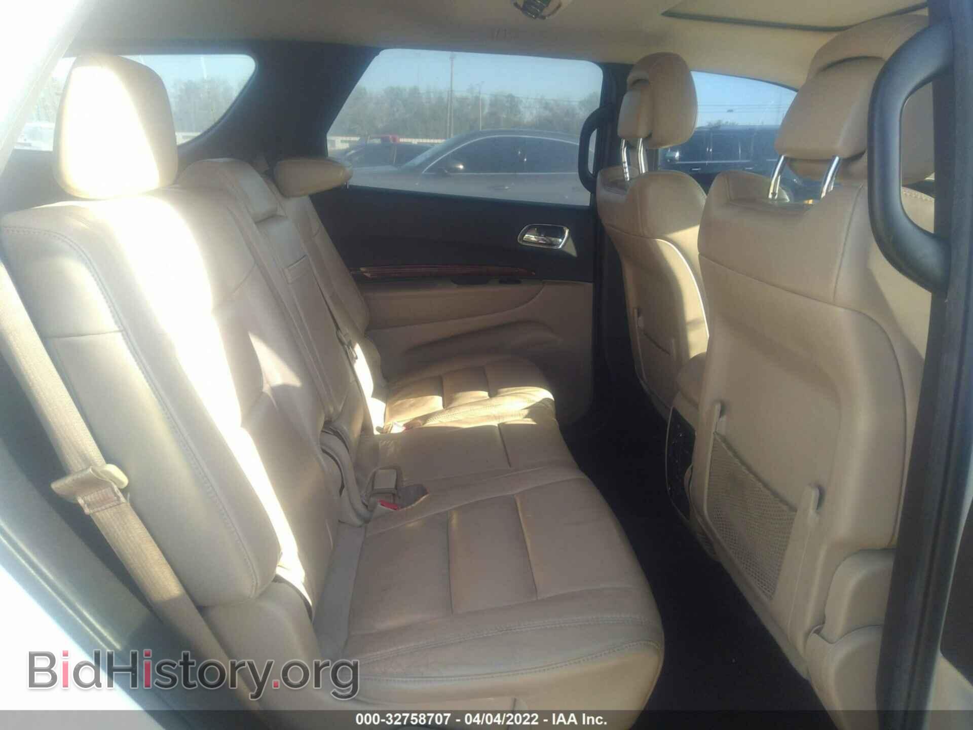 2014 DODGE DURANGO - VIN: 1C4RDHDG1EC503138 - Фото 8