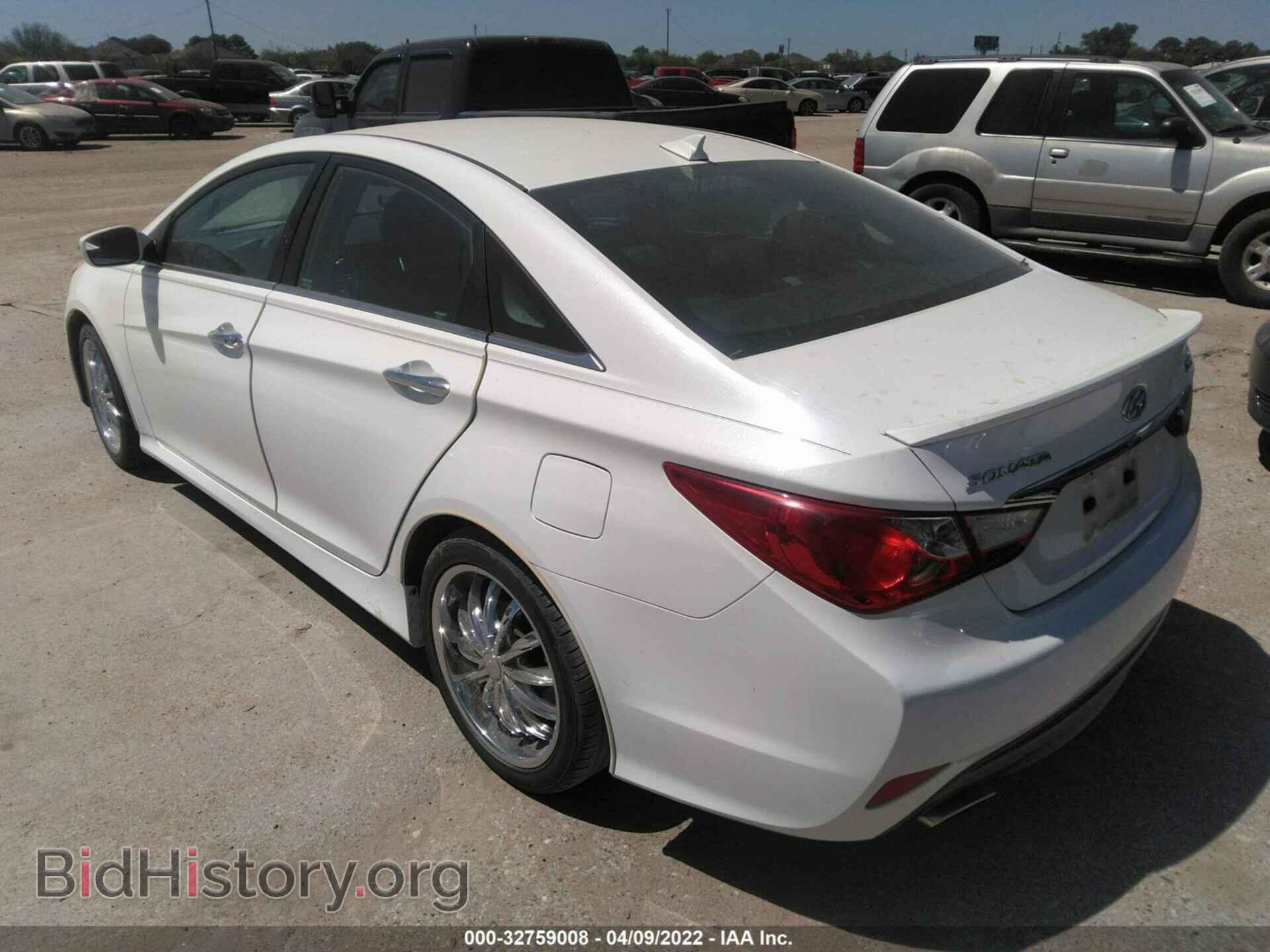 2014 HYUNDAI SONATA - VIN: 5NPEC4AB8EH850358 - Фото 3