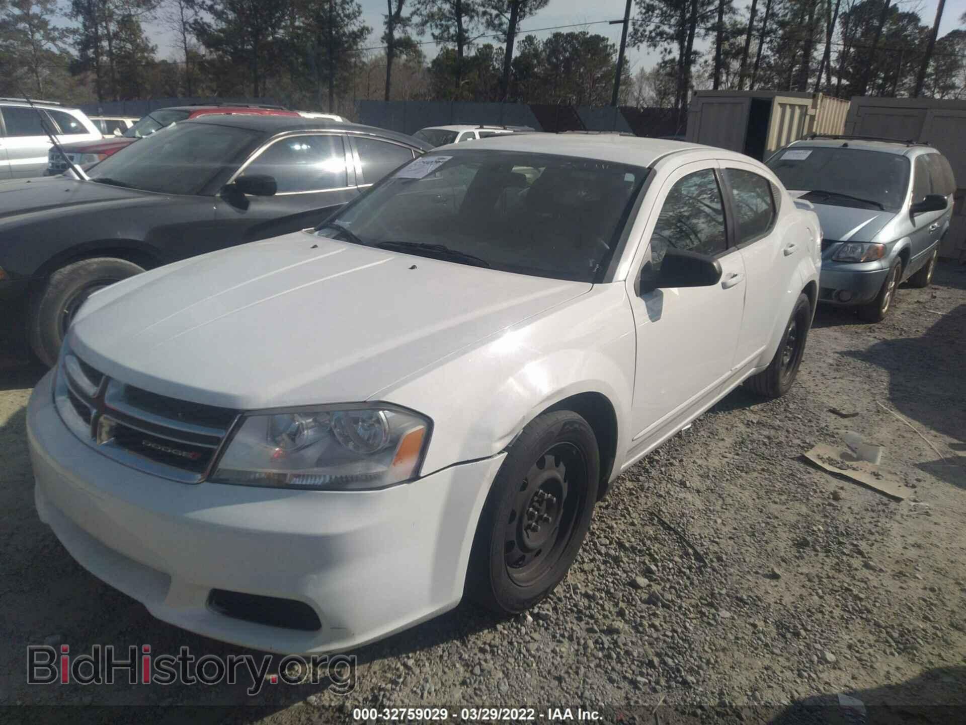 2012 DODGE AVENGER - VIN: 1C3CDZAB5CN322585 - Фото 2