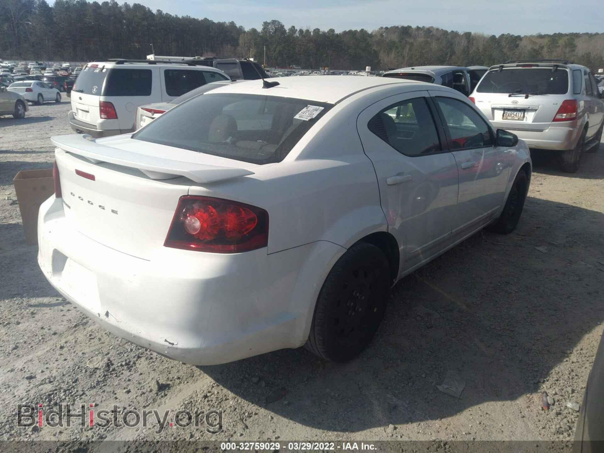 2012 DODGE AVENGER - VIN: 1C3CDZAB5CN322585 - Фото 4