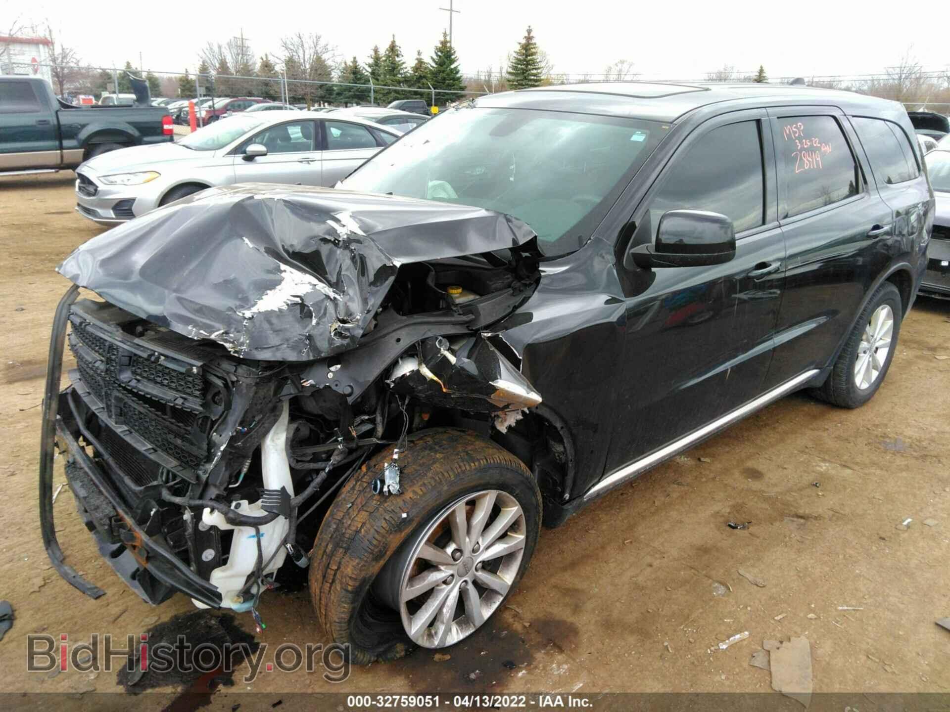 2014 DODGE DURANGO - VIN: 1C4RDJAG1EC428419 - Фото 2