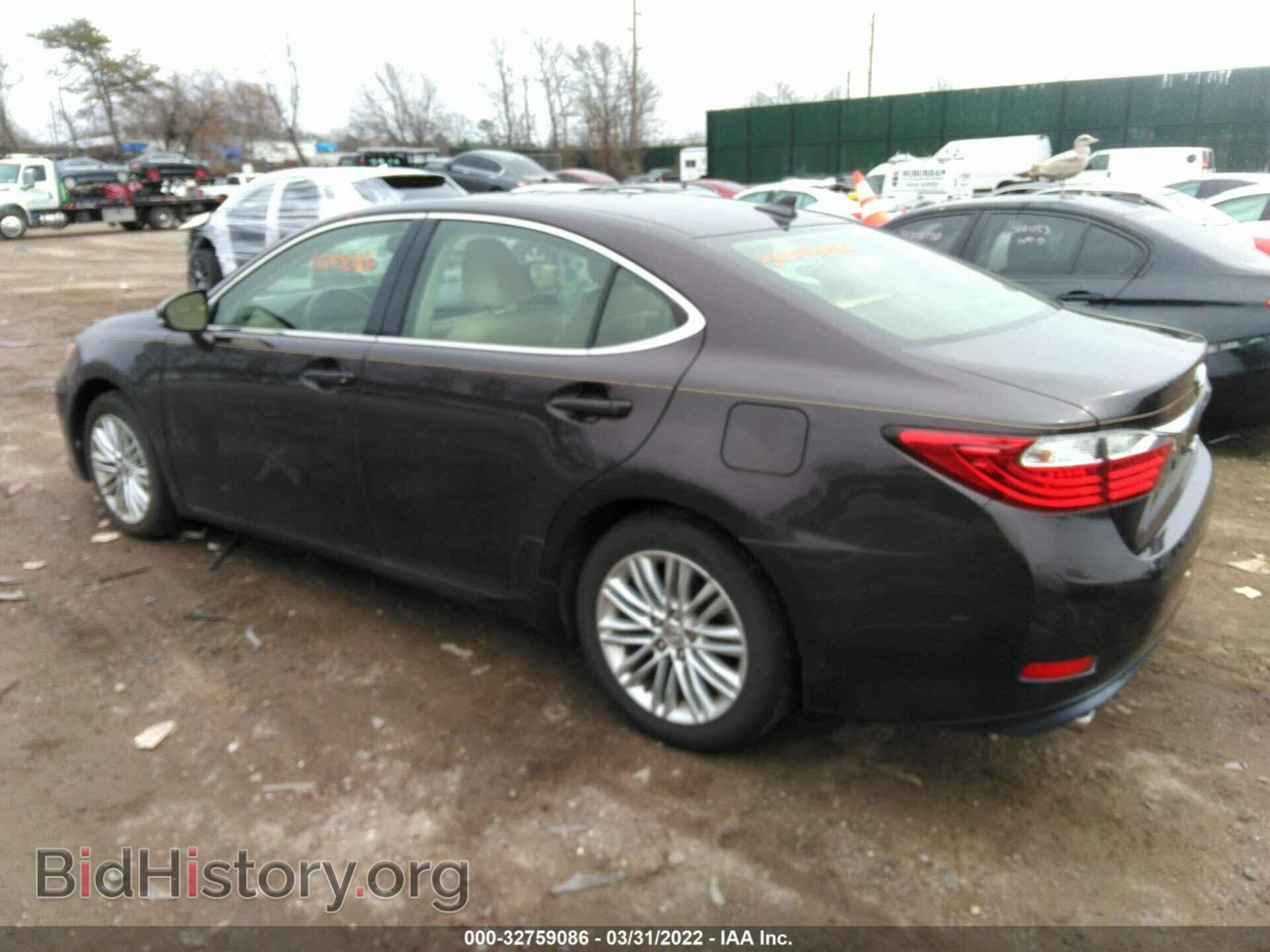 2013 LEXUS ES 350 - VIN: JTHBK1GG4D2001978 - Фото 3