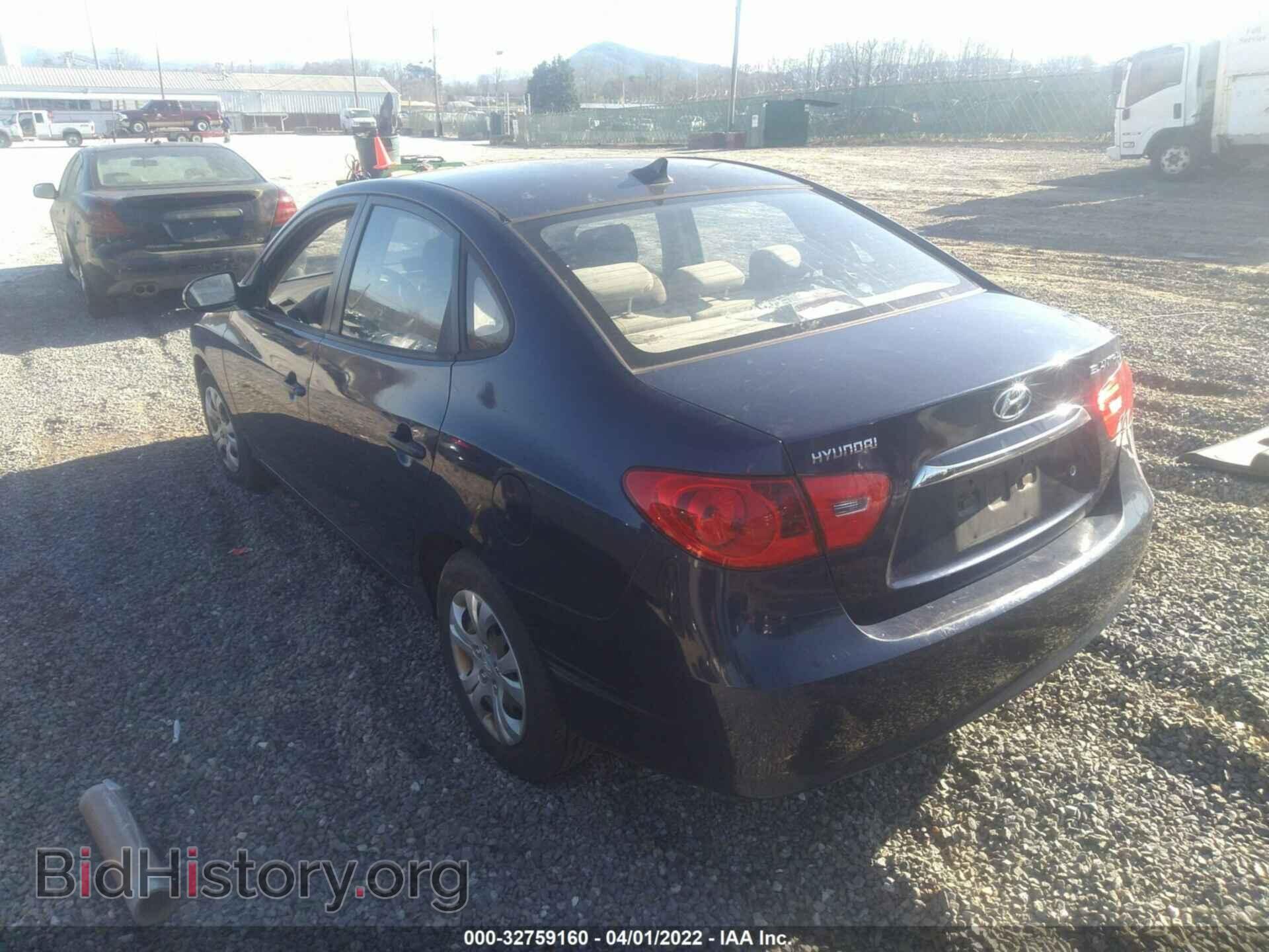 2010 HYUNDAI ELANTRA - VIN: KMHDU4AD6AU834357 - Фото 3