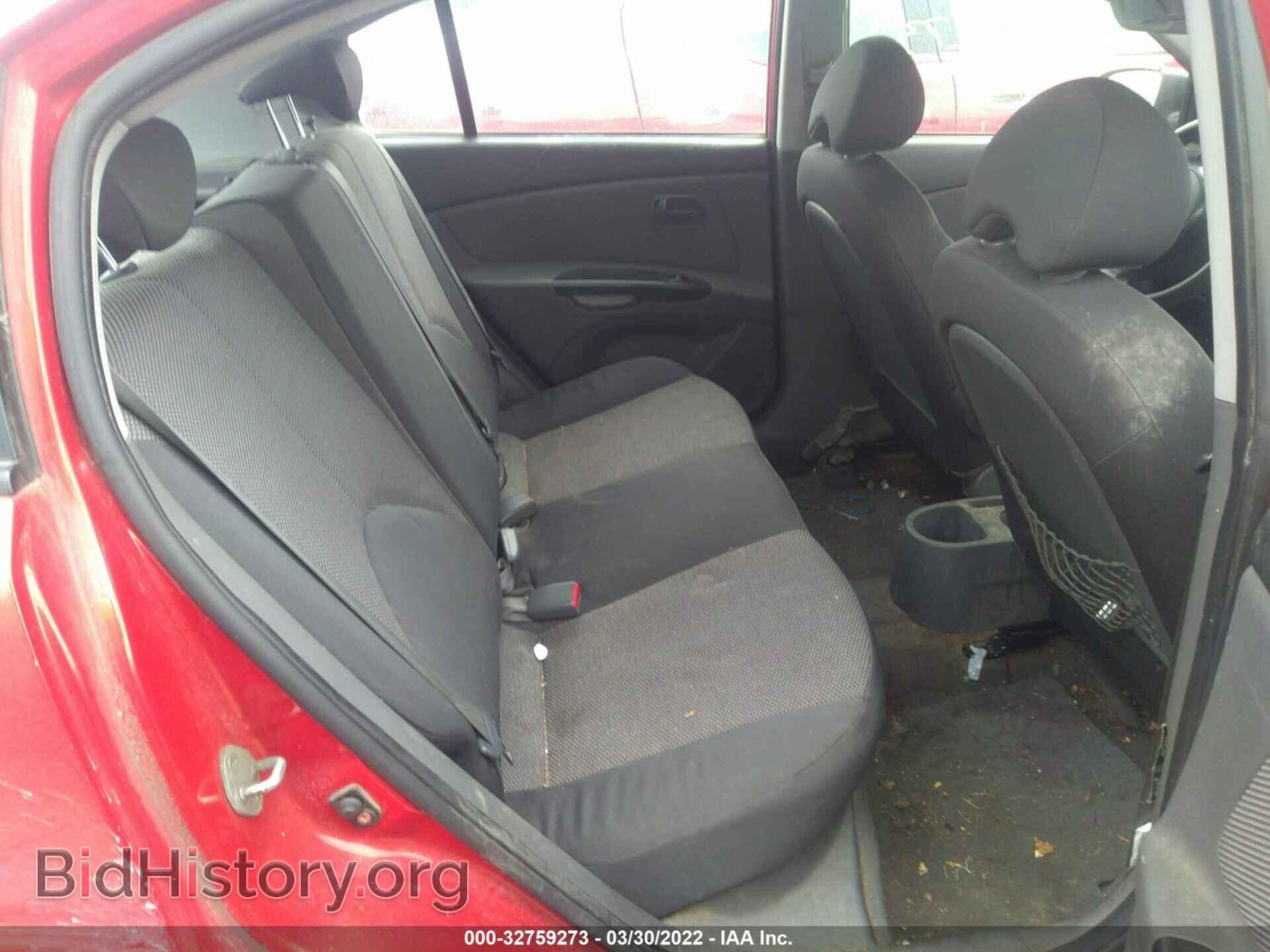 2011 KIA RIO - VIN: KNADH5A39B6762675 - Фото 8
