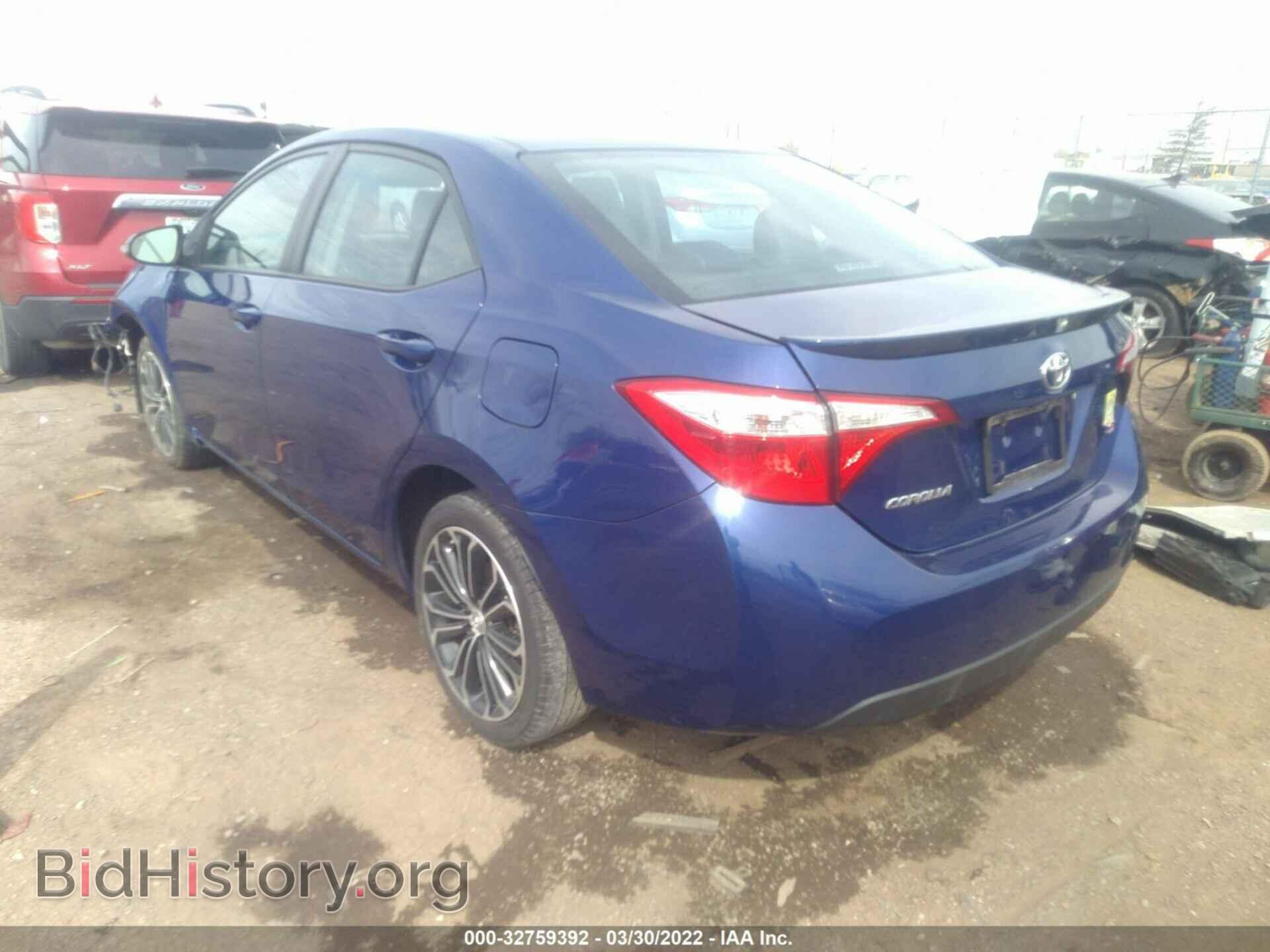 2015 TOYOTA COROLLA - VIN: 2T1BURHEXFC322550 - Фото 3