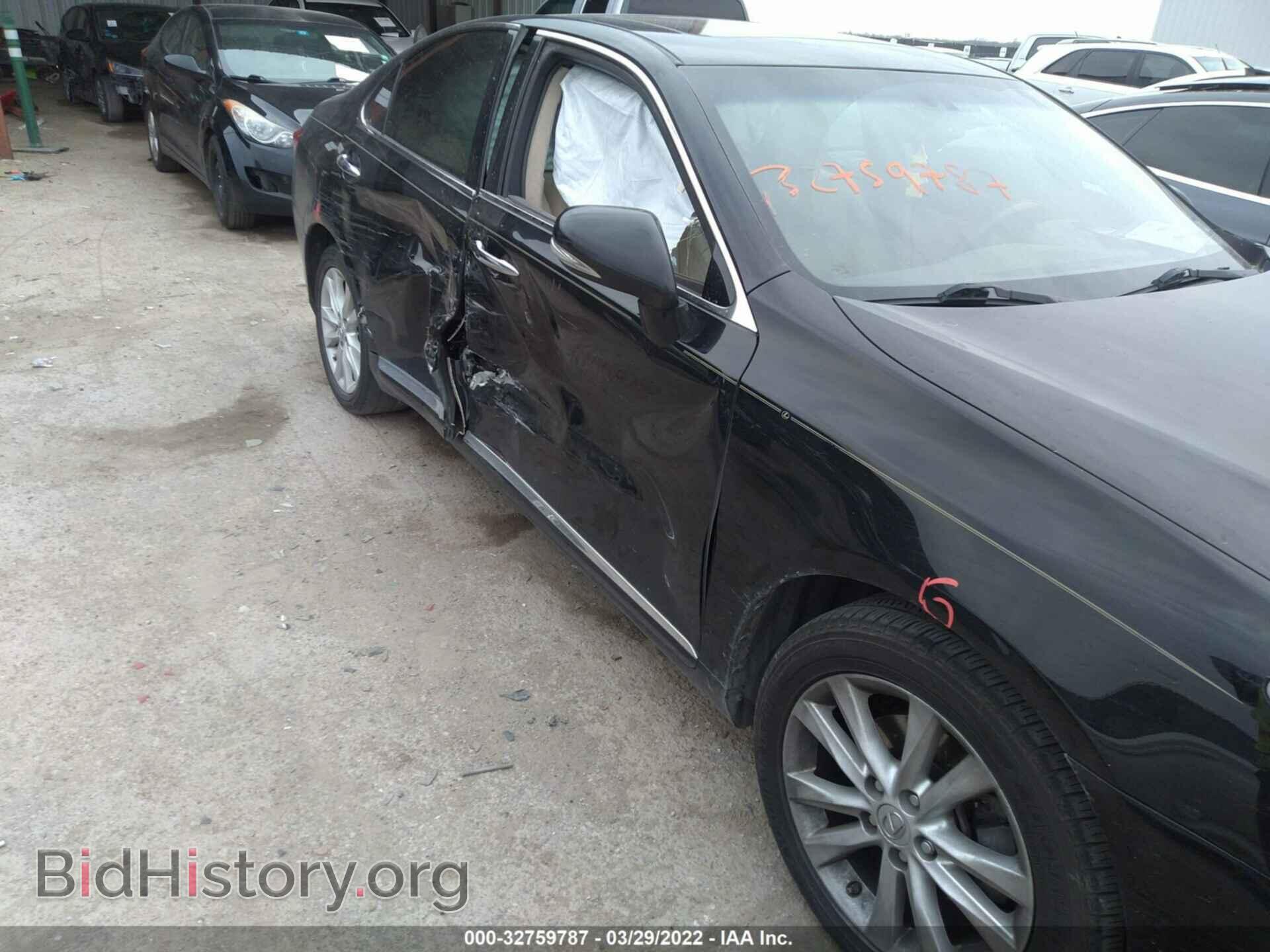2011 LEXUS ES 350 - VIN: JTHBK1EG5B2428067 - Фото 6