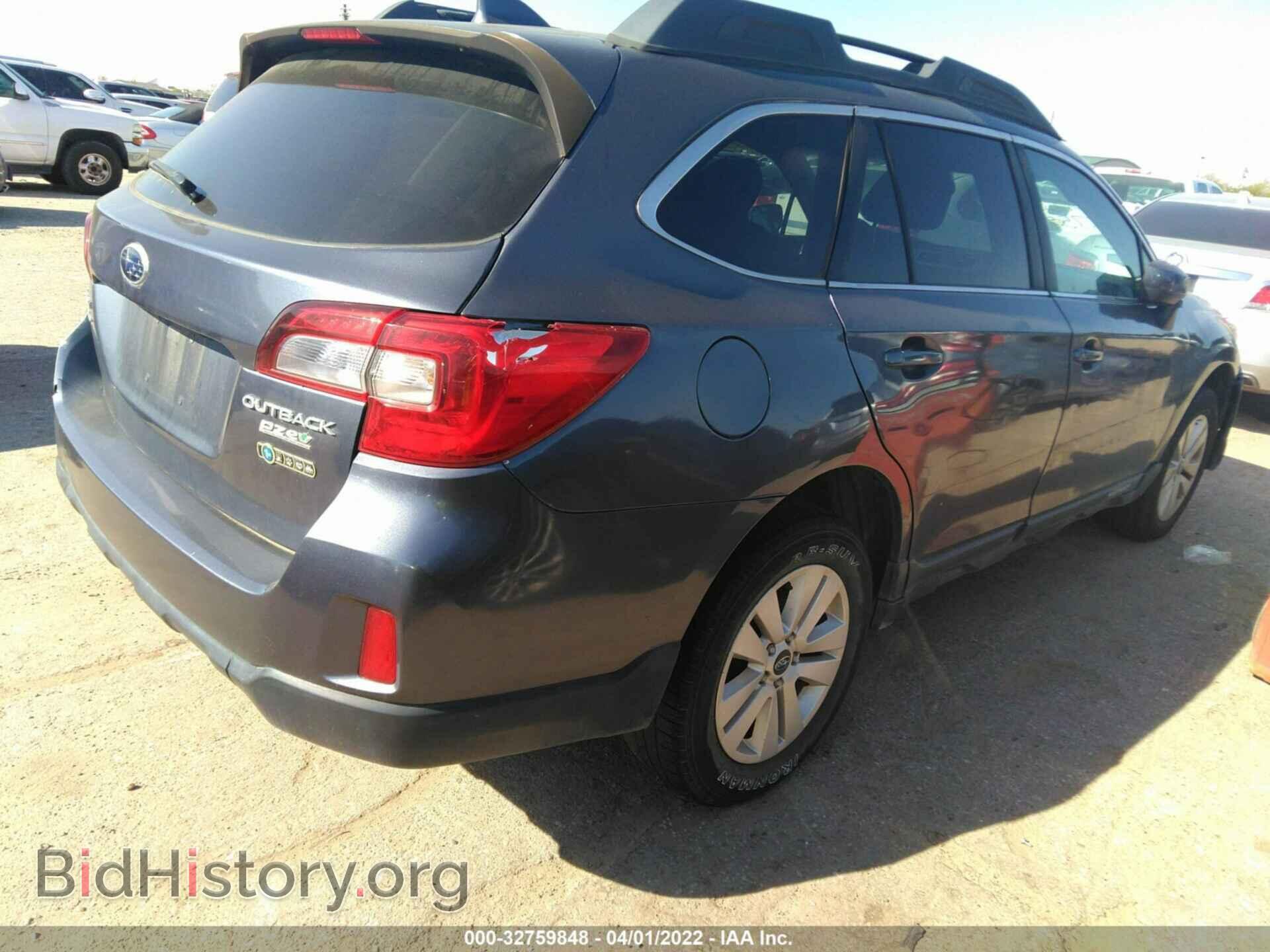 2017 SUBARU OUTBACK - VIN: 4S4BSACC7H3239596 - Фото 4