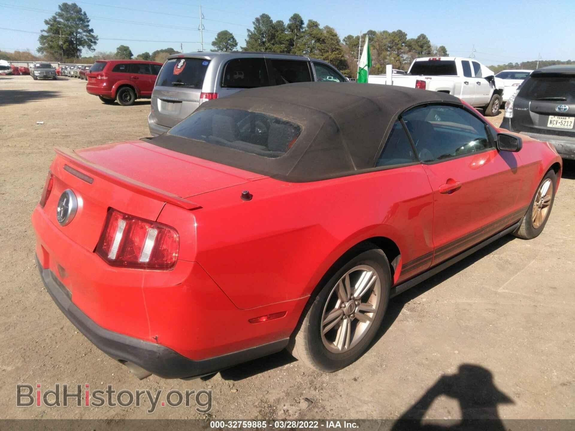 2012 FORD MUSTANG - VIN: 1ZVBP8EM0C5279727 - Фото 4
