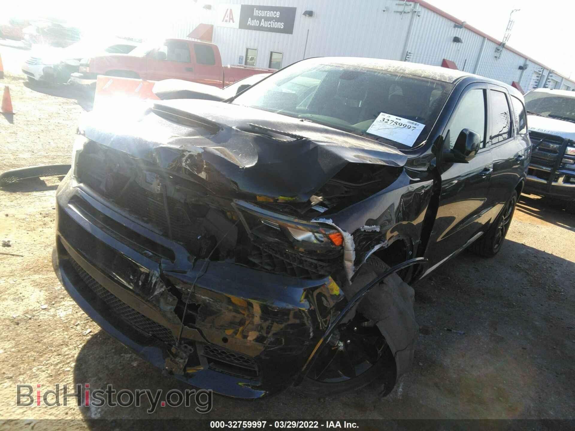 2018 DODGE DURANGO - VIN: 1C4SDHCTXJC404649 - Фото 2