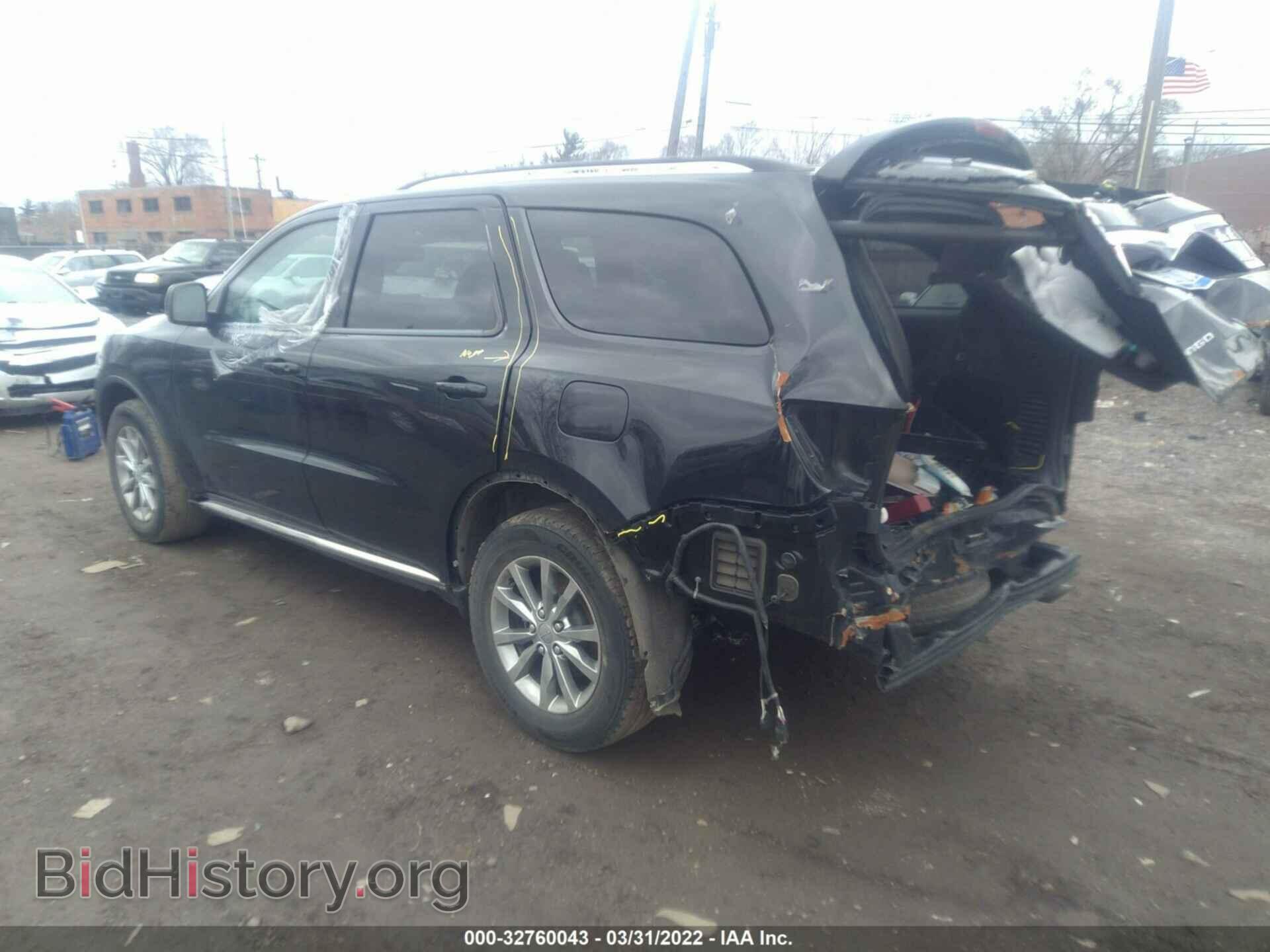 2018 DODGE DURANGO - VIN: 1C4RDJAG3JC372252 - Photo 3